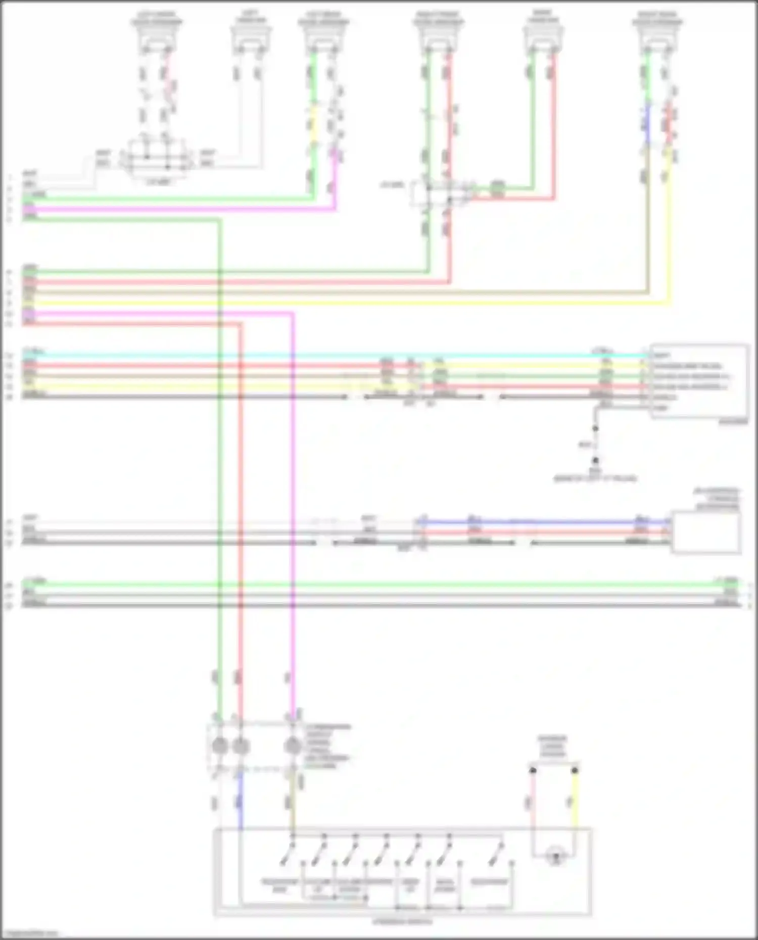 Juke Nissan I facelift (2014-2019): Radio circuit, w/ navigation (2 of 3)