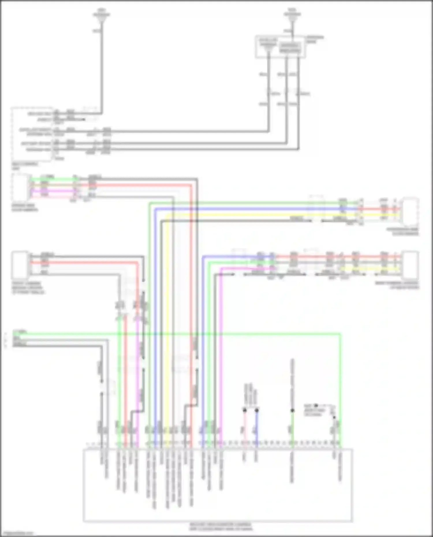 Juke Nissan I facelift (2014-2019): Radio circuit, w/ navigation (3 of 3)