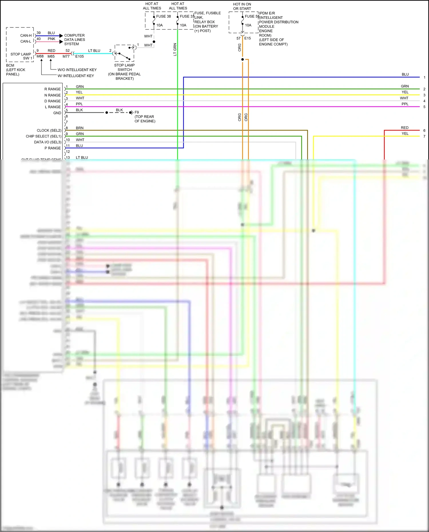 Wiring diagram blk for Nissan Juke I (2010-2014) (51 of 84)