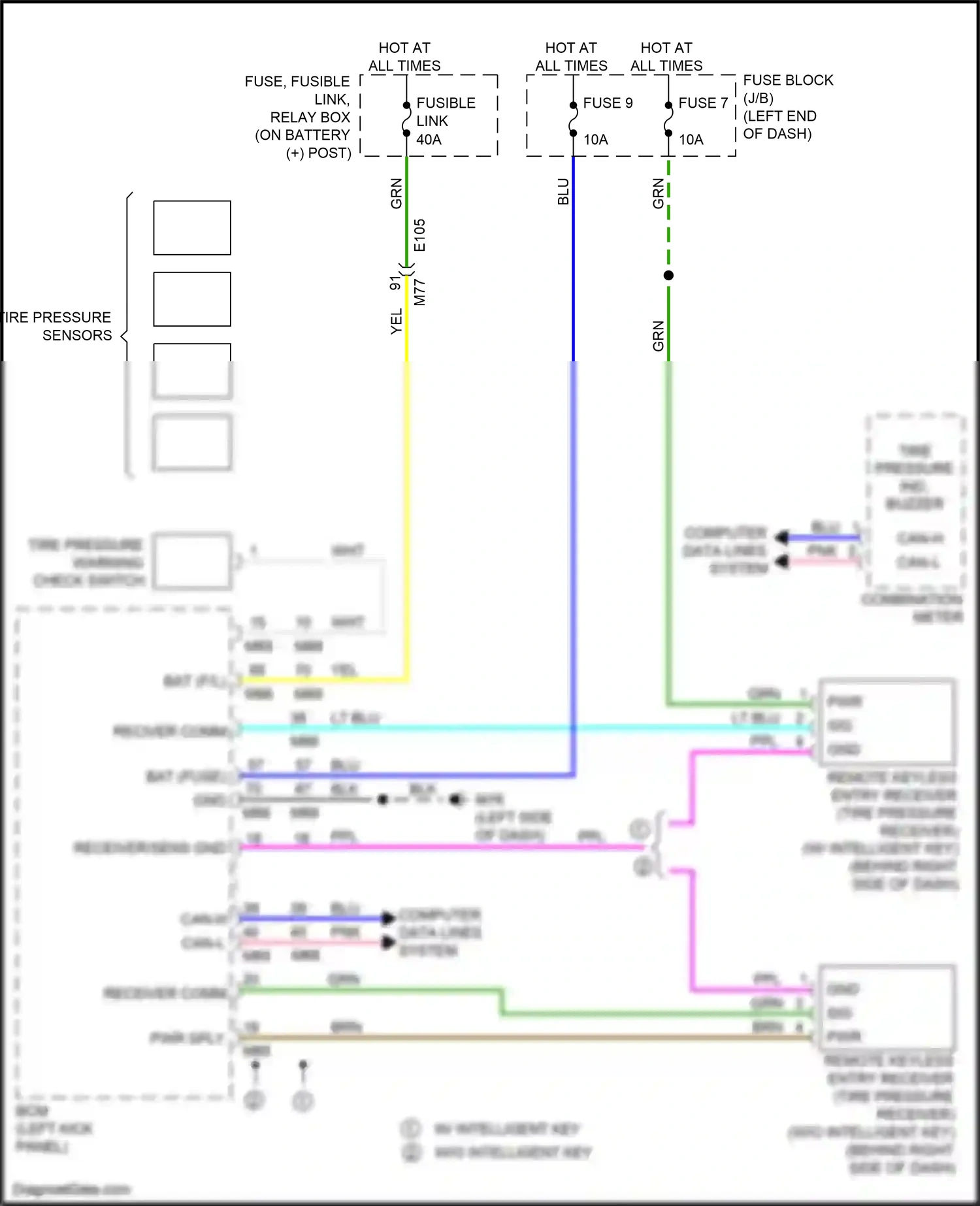 Wiring diagram blk for Nissan Juke I (2010-2014) (70 of 84)