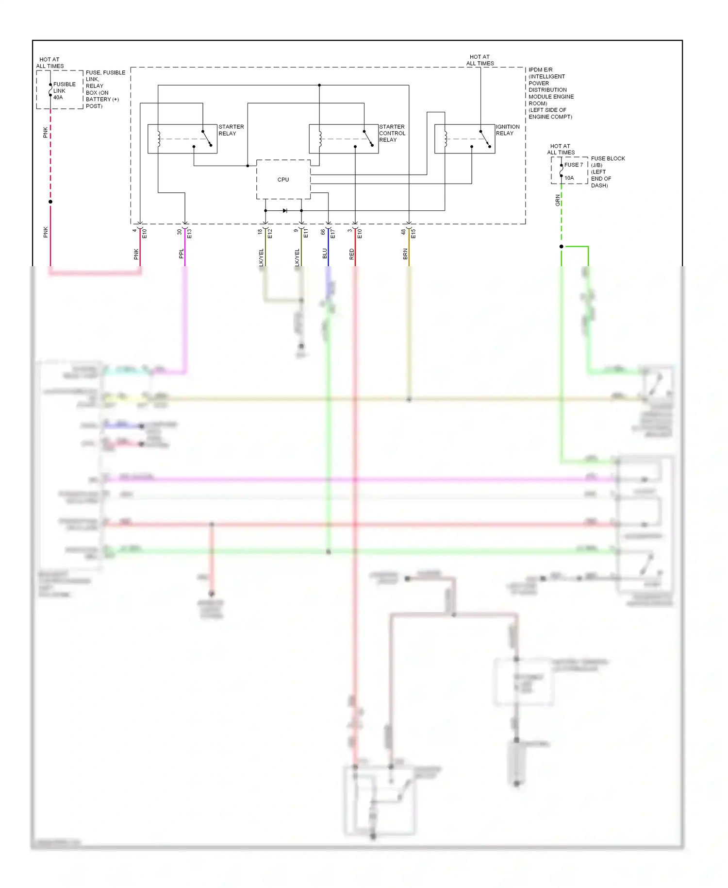 Wiring diagram lt blu for Nissan Juke I (2010-2014) (40 of 68)