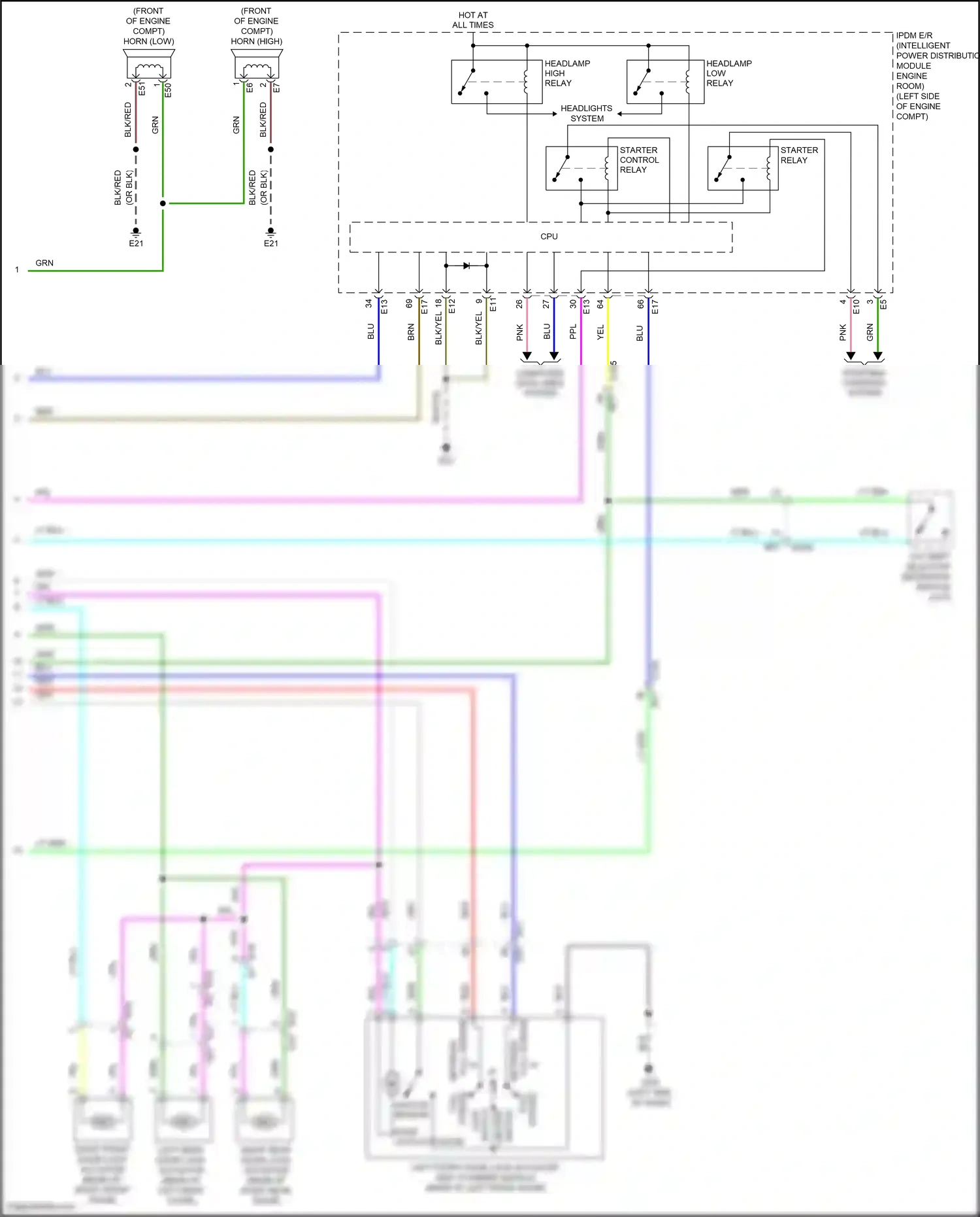 Wiring diagram lt blu for Nissan Juke I (2010-2014) (56 of 68)