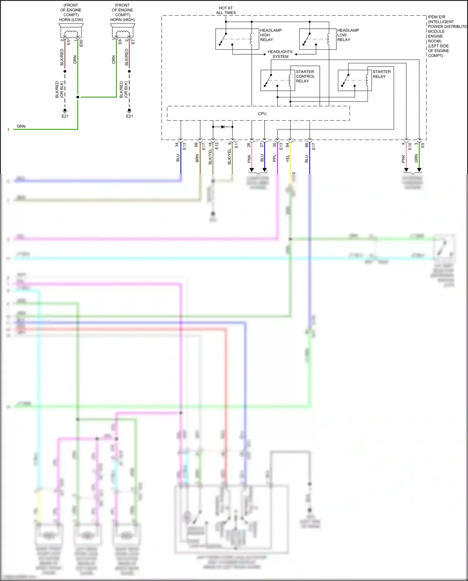 Wiring diagram lt blu for Nissan Juke I (2010-2014) (63 of 68)