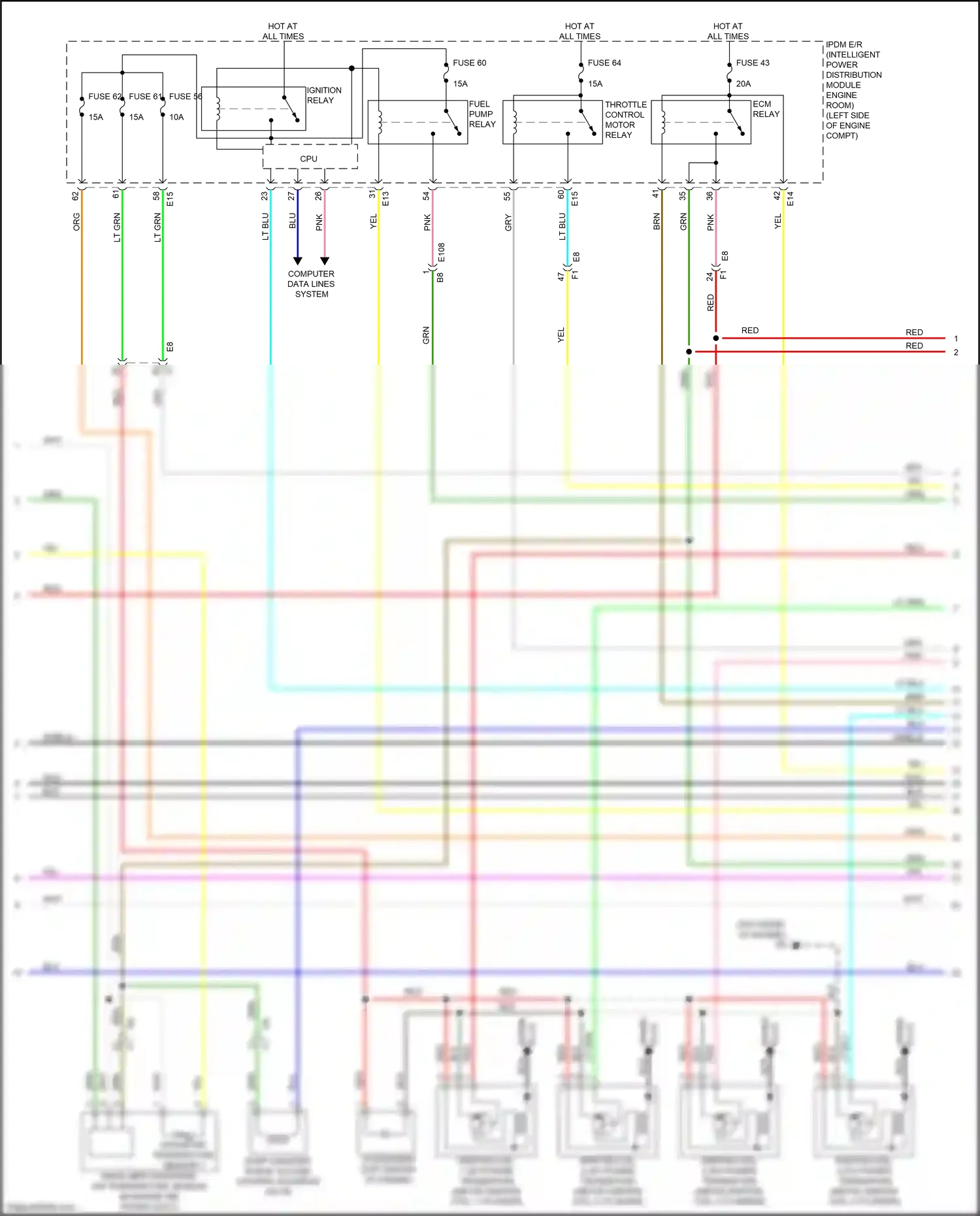 Wiring diagram lt blu for Nissan Juke I (2010-2014) (18 of 68)