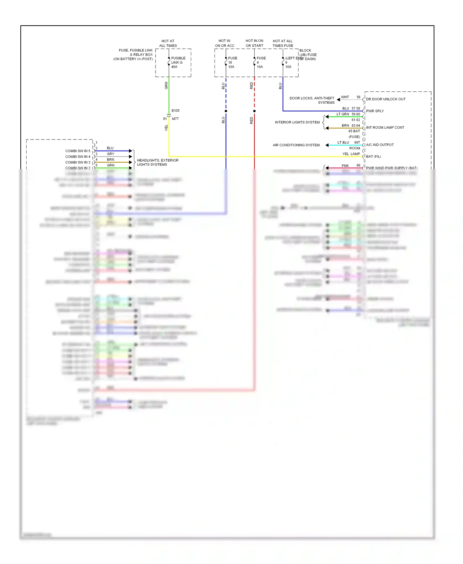 Wiring diagram red for Nissan Juke I (2010-2014) (12 of 79)