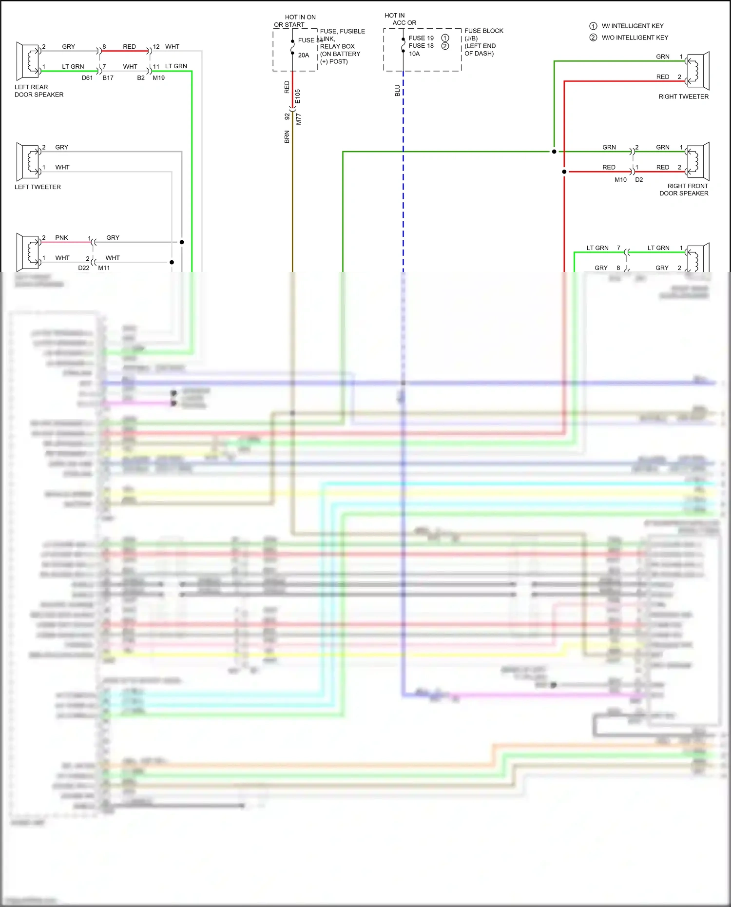 Wiring diagram red for Nissan Juke I (2010-2014) (57 of 79)