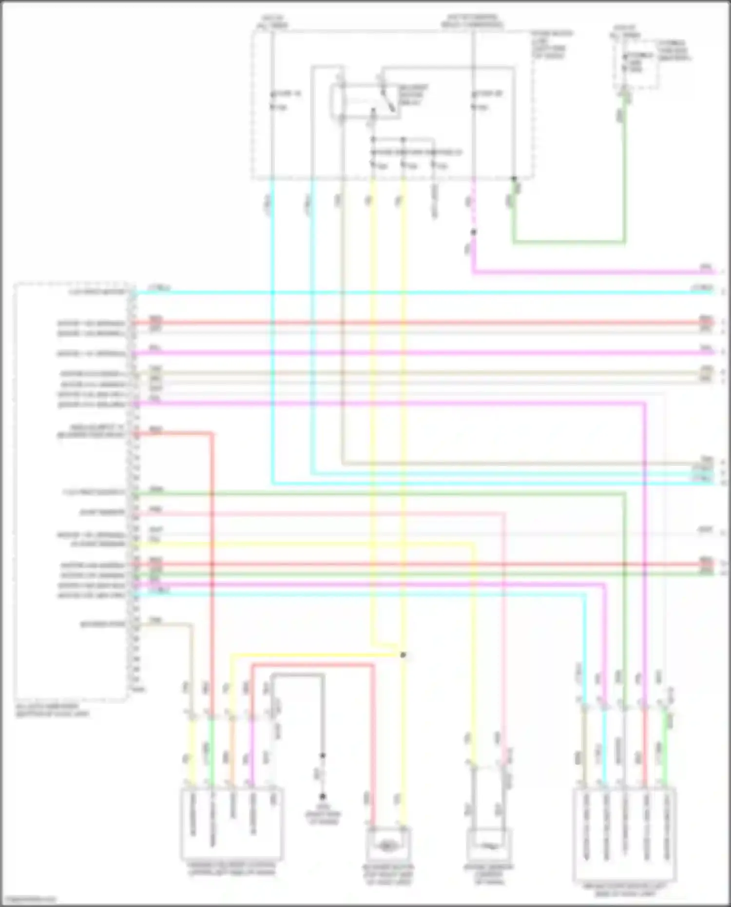 Kicks Nissan I facelift (2020-2024): Automatic a/c circuit (1 of 4)