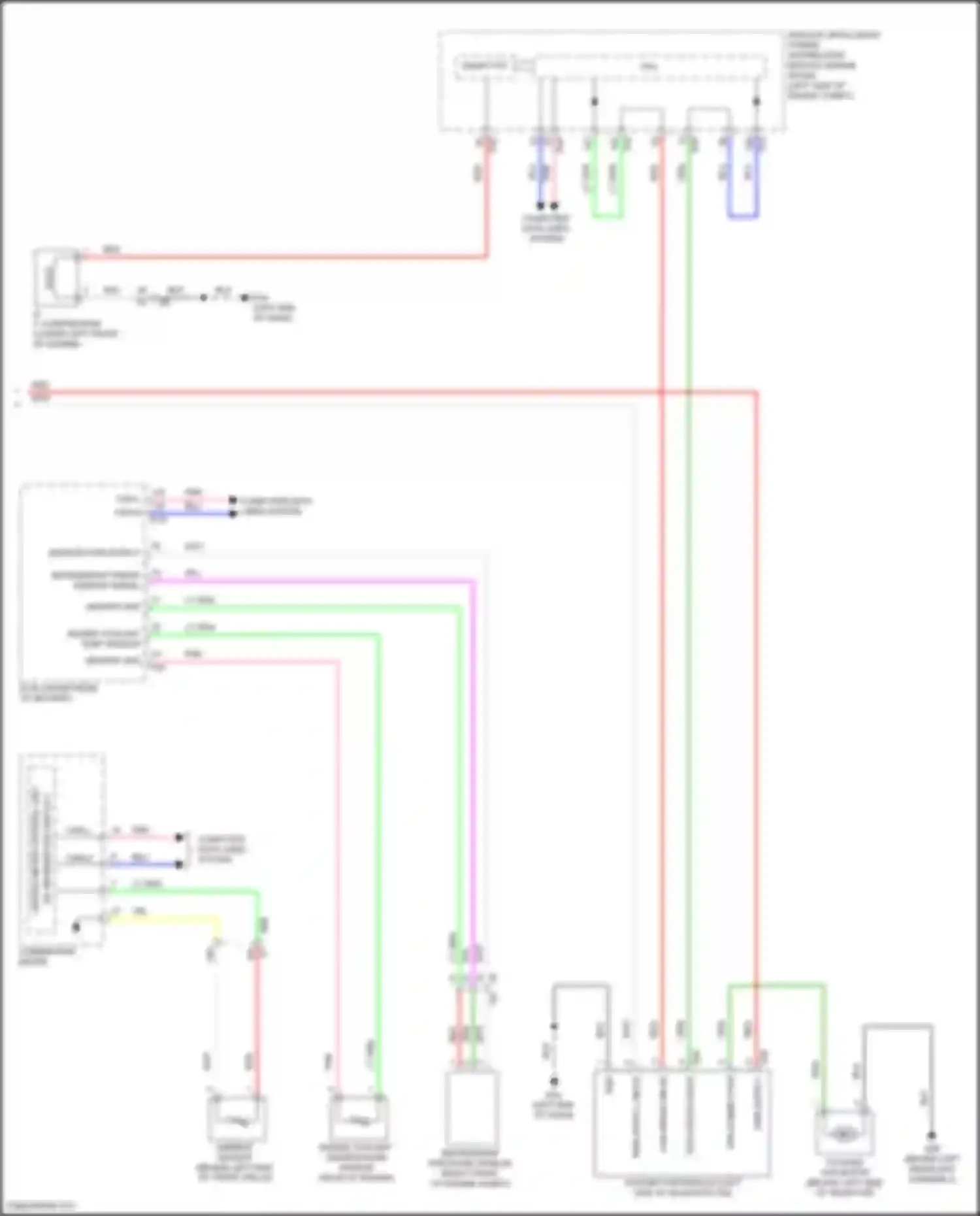 Kicks Nissan I facelift (2020-2024): Automatic a/c circuit (4 of 4)