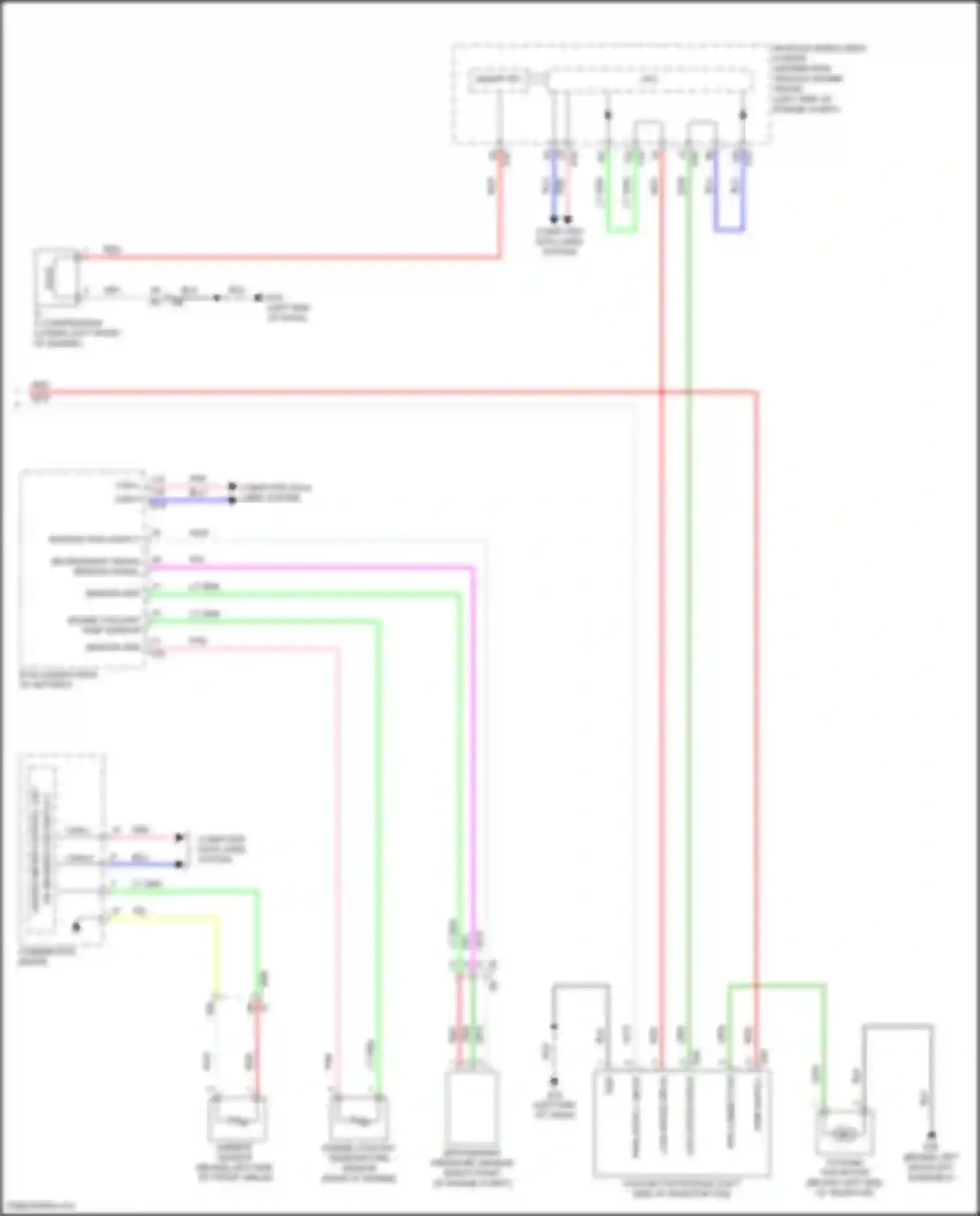 Kicks Nissan I facelift (2020-2024): Manual a/c circuit (3 of 3)