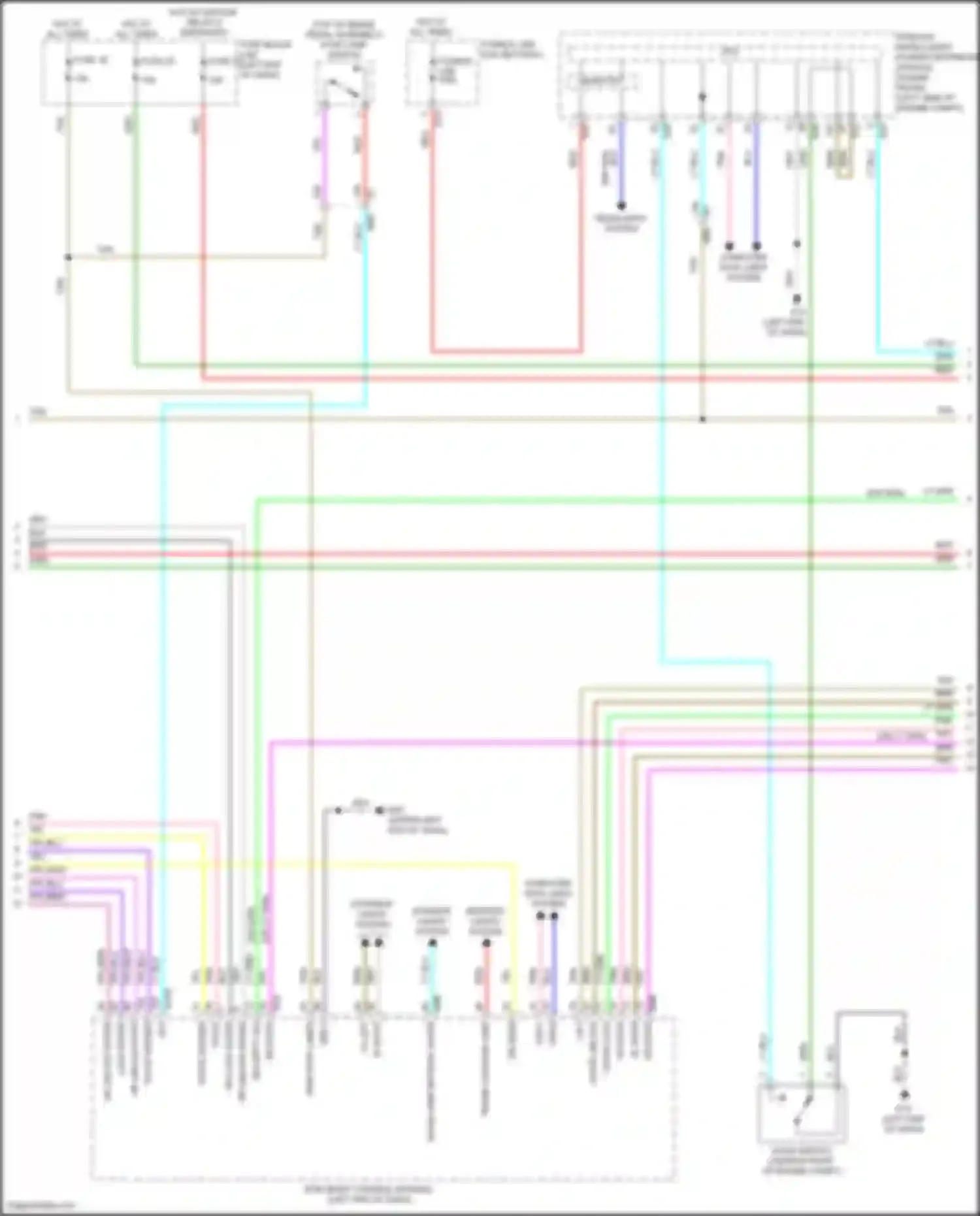 Kicks Nissan I facelift (2020-2024): Forced entry circuit (3 of 4)