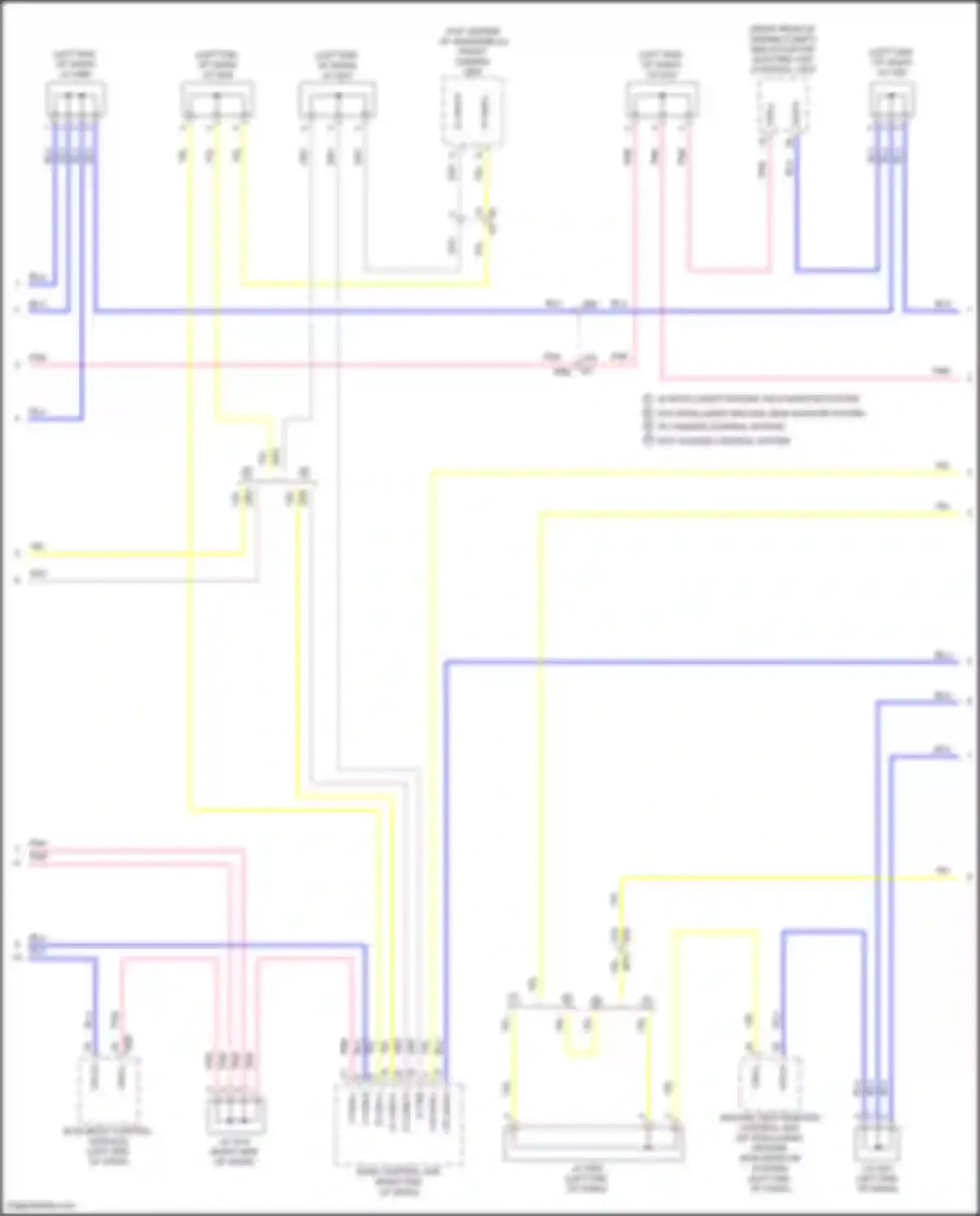 Kicks Nissan I facelift (2020-2024): Computer data lines circuit (3 of 4)