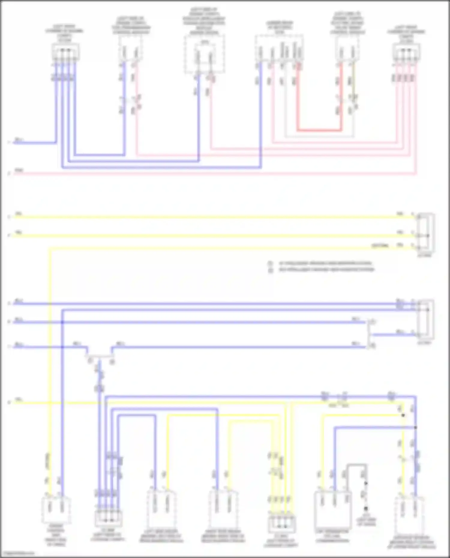 Kicks Nissan I facelift (2020-2024): Computer data lines circuit (4 of 4)