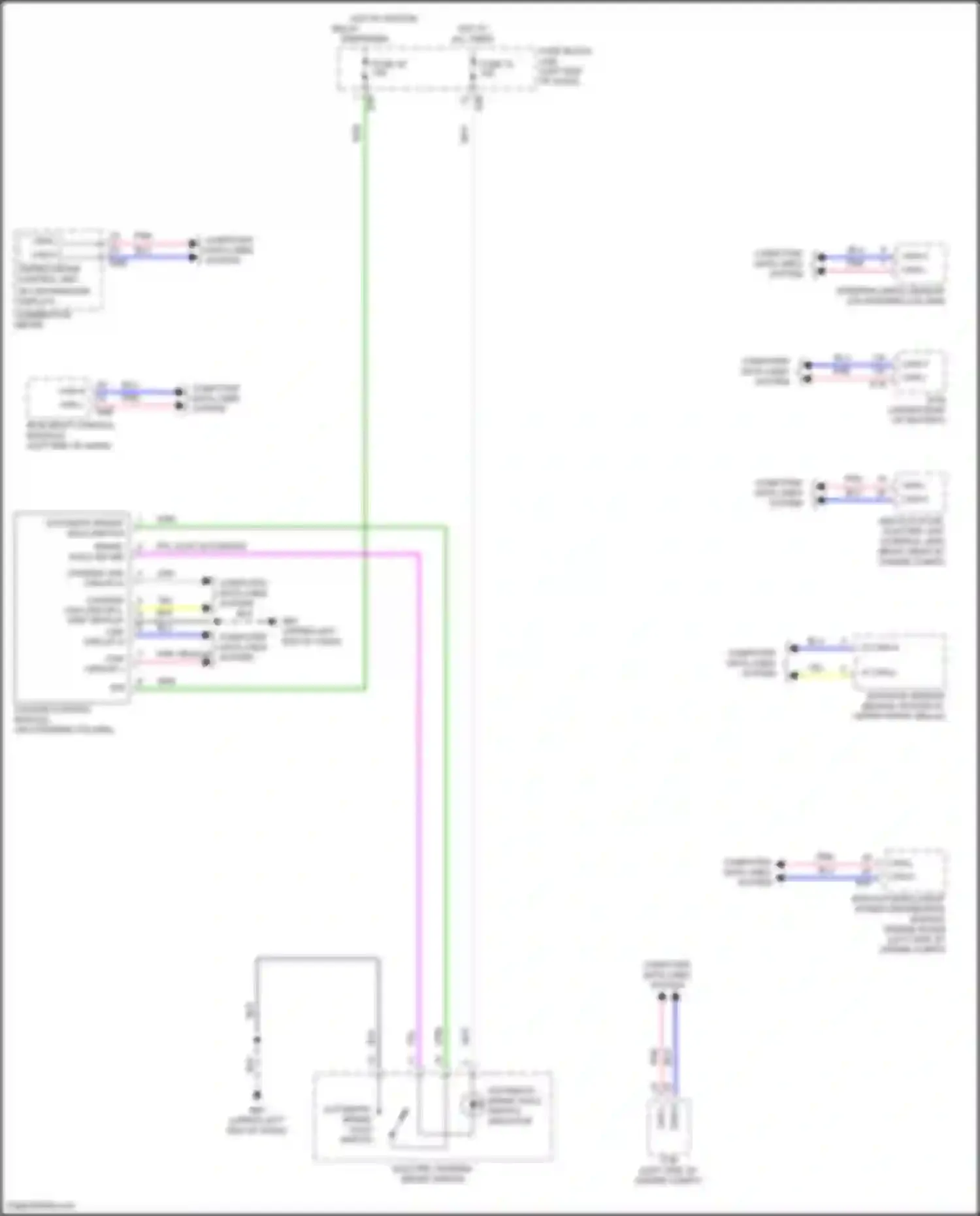 Kicks Nissan I facelift (2020-2024): Electronic suspension circuit