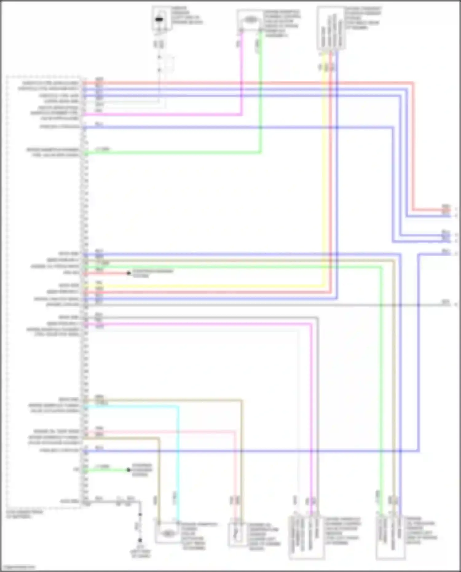 Kicks Nissan I facelift (2020-2024): Wiring diagram engine performance 1.6l (1 of 6)