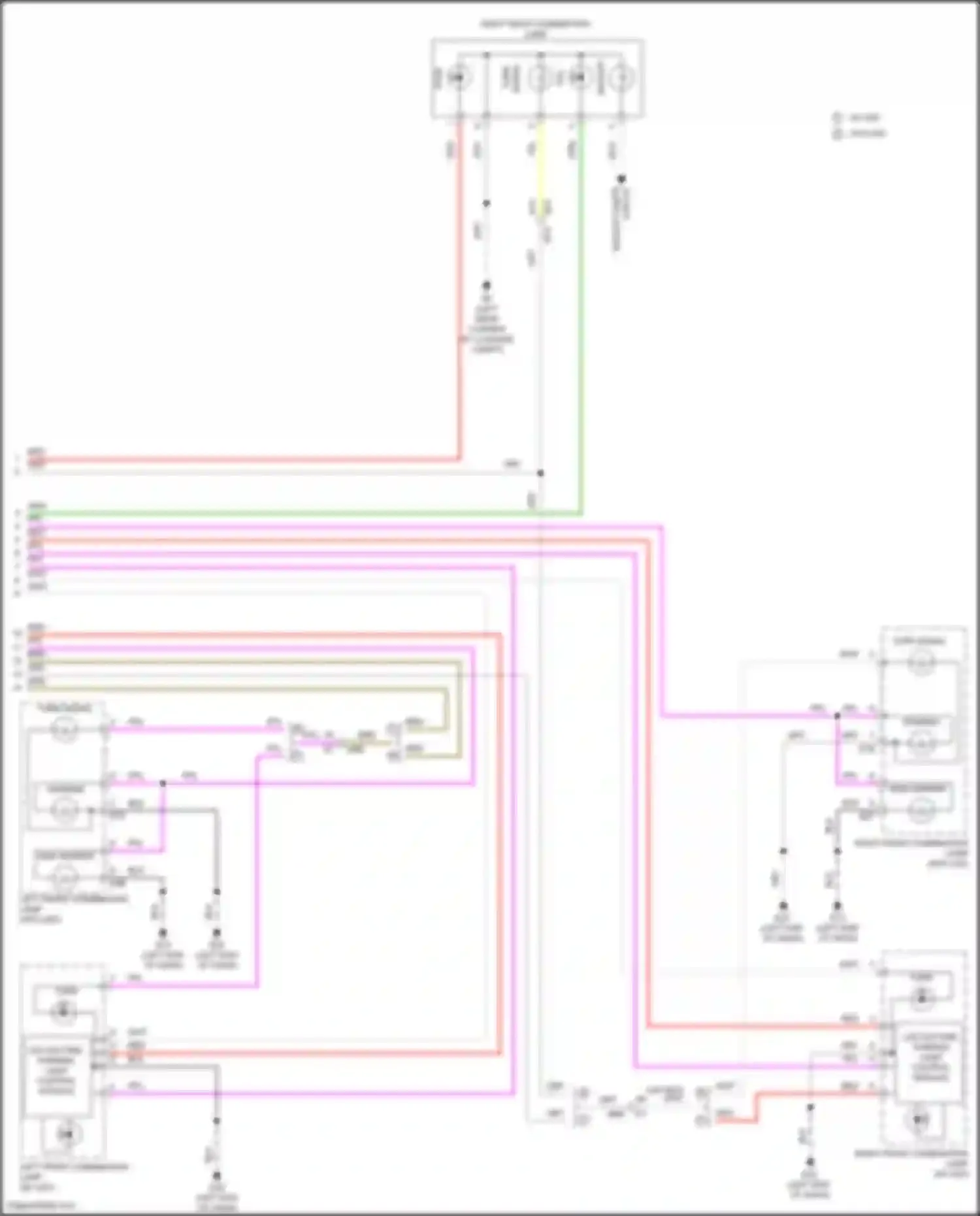 Kicks Nissan I facelift (2020-2024): Exterior lamps circuit (3 of 3)