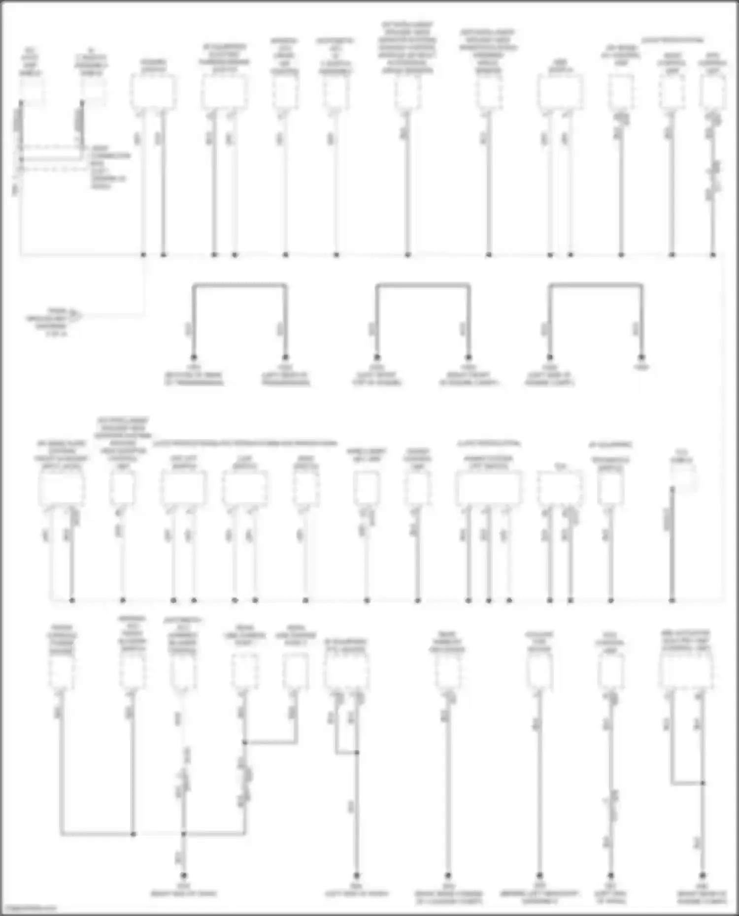 Kicks Nissan I facelift (2020-2024): Ground distribution circuit (4 of 4)