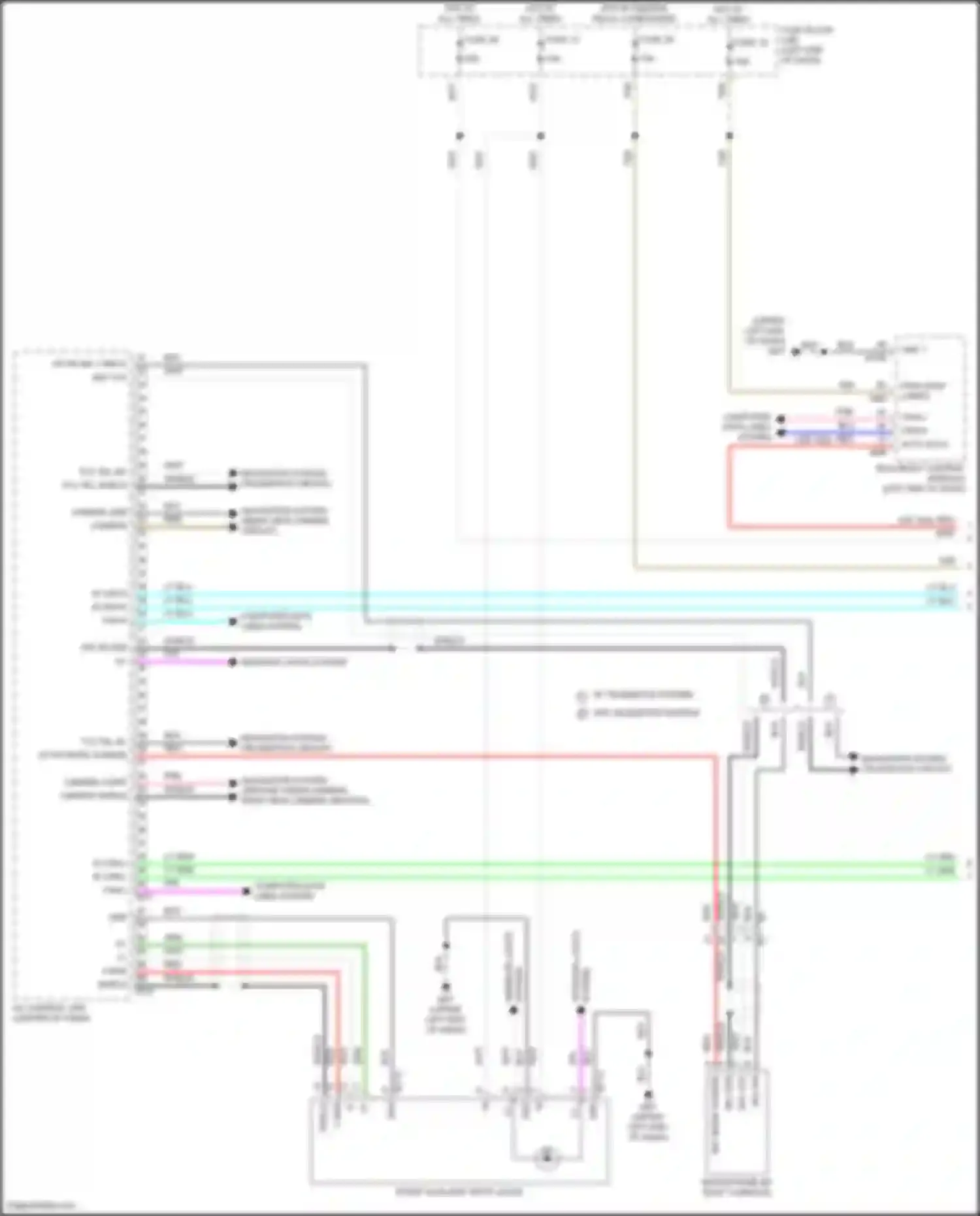 Kicks Nissan I facelift (2020-2024): Navigation circuit, w/o bose (1 of 3)