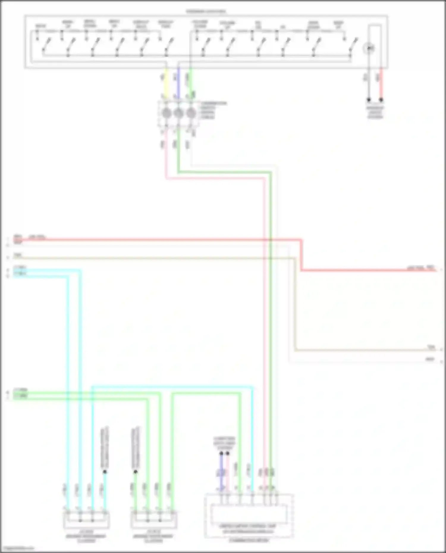 Kicks Nissan I facelift (2020-2024): Navigation circuit, w/o bose (2 of 3)