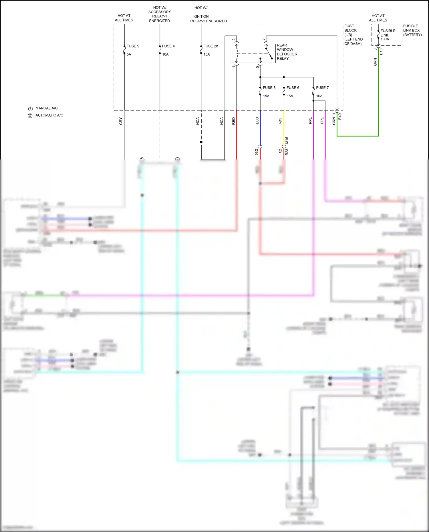 Wiring diagram computer data lines system for Nissan Kicks I facelift (2020-2024) (32 of 61)