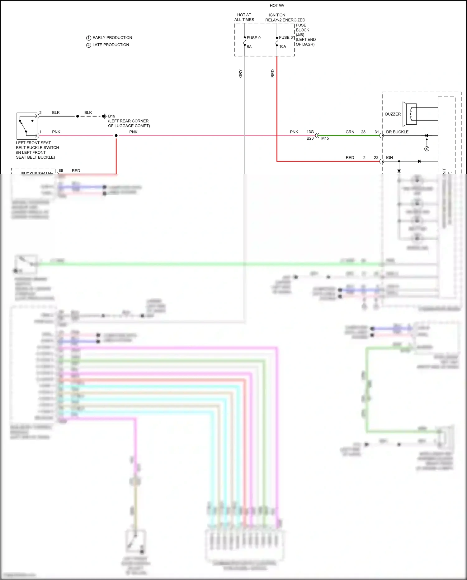 Wiring diagram computer data lines system for Nissan Kicks I facelift (2020-2024) (10 of 61)