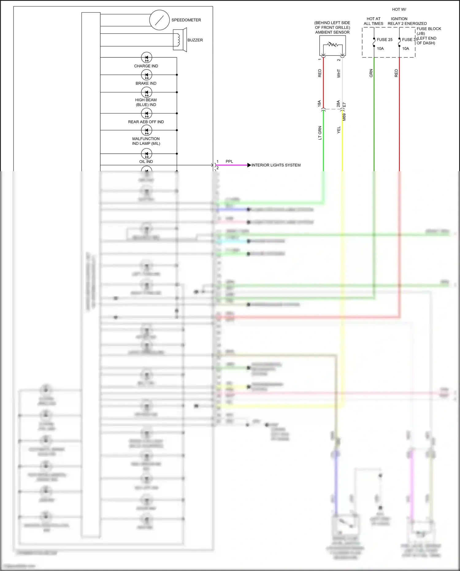 Wiring diagram computer data lines system for Nissan Kicks I facelift (2020-2024) (13 of 61)