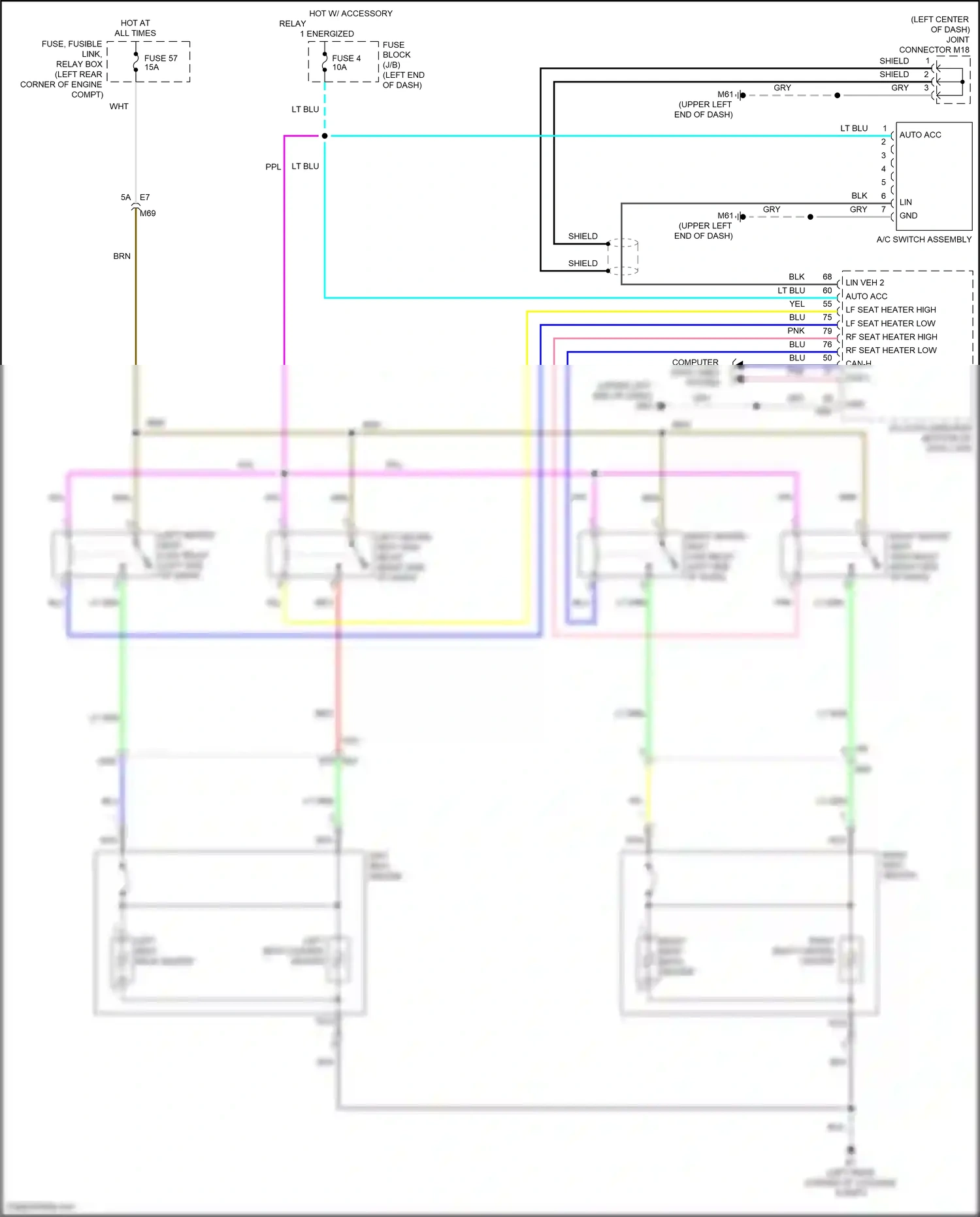 Wiring diagram computer data lines system for Nissan Kicks I facelift (2020-2024) (46 of 61)