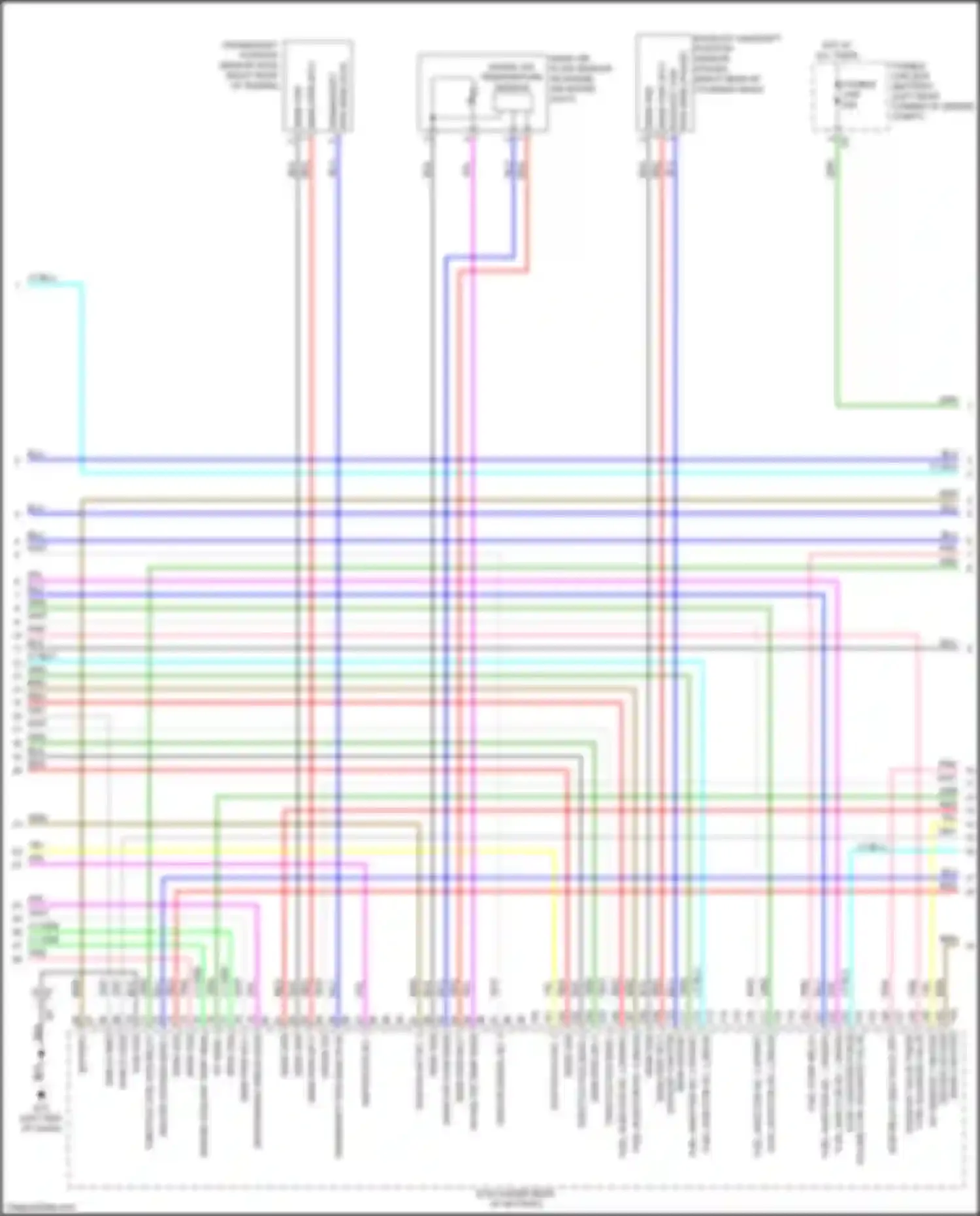 Kicks Nissan I (2016-2020): Wiring diagram engine performance 1.6l (3 of 6)