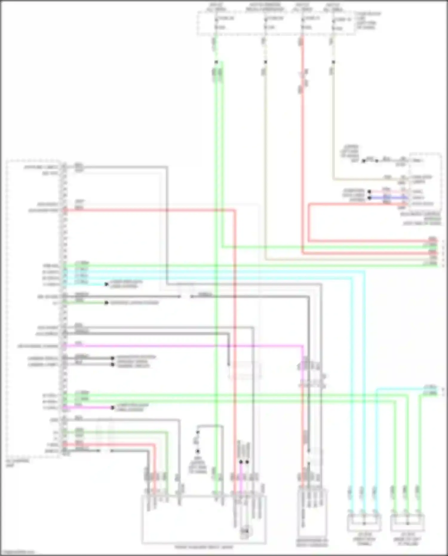 Kicks Nissan I (2016-2020): Navigation circuit, w/ bose (1 of 3)