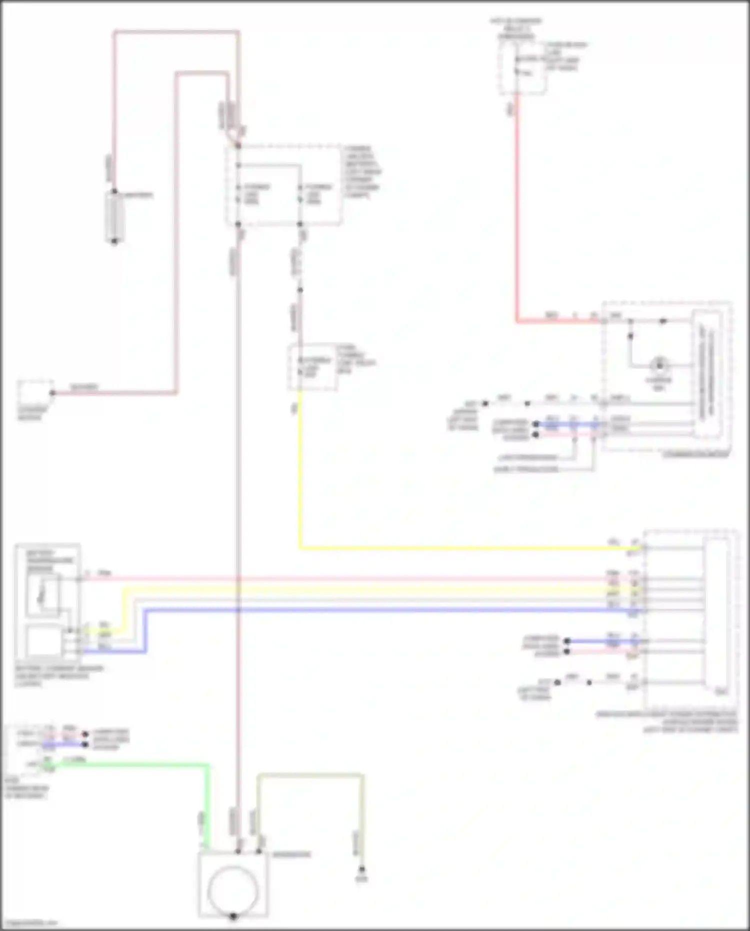 Wiring diagram blk/red for Nissan Kicks I (2016-2020) (1 of 3)