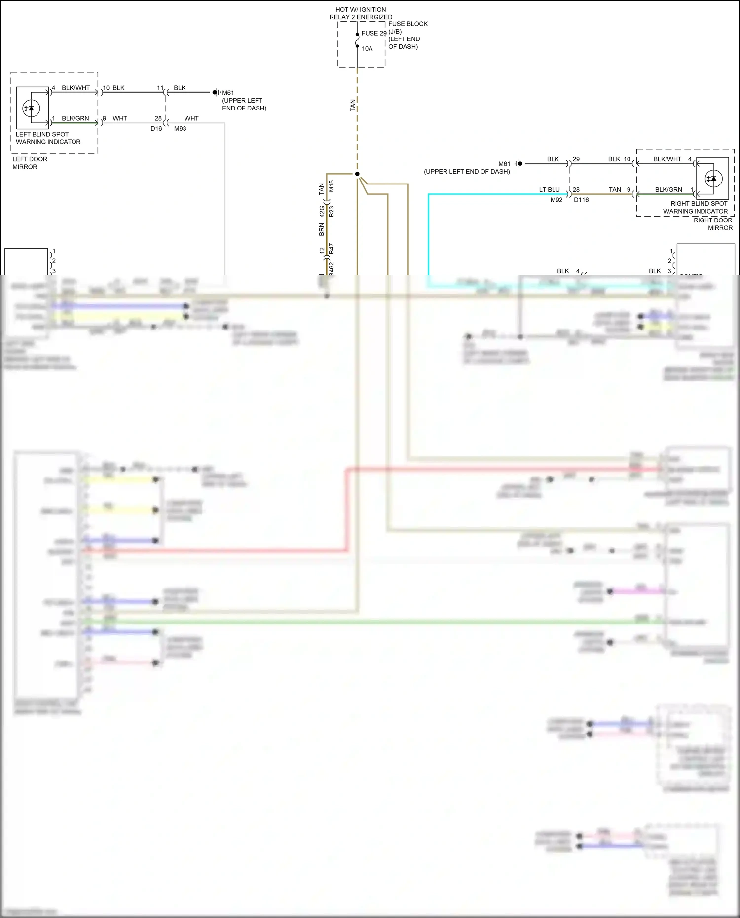 Wiring diagram blu for Nissan Kicks I (2016-2020) (1 of 78)