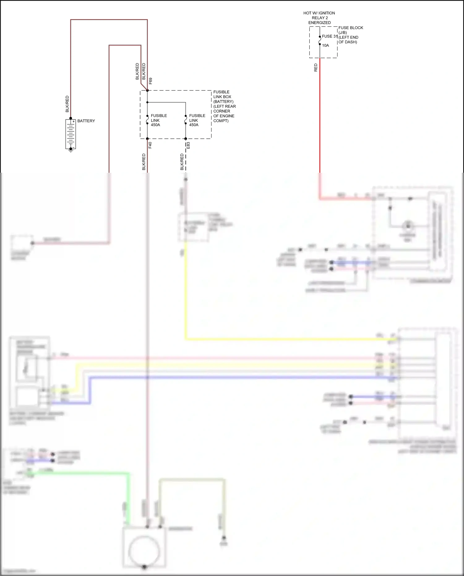 Wiring diagram blu for Nissan Kicks I (2016-2020) (33 of 78)