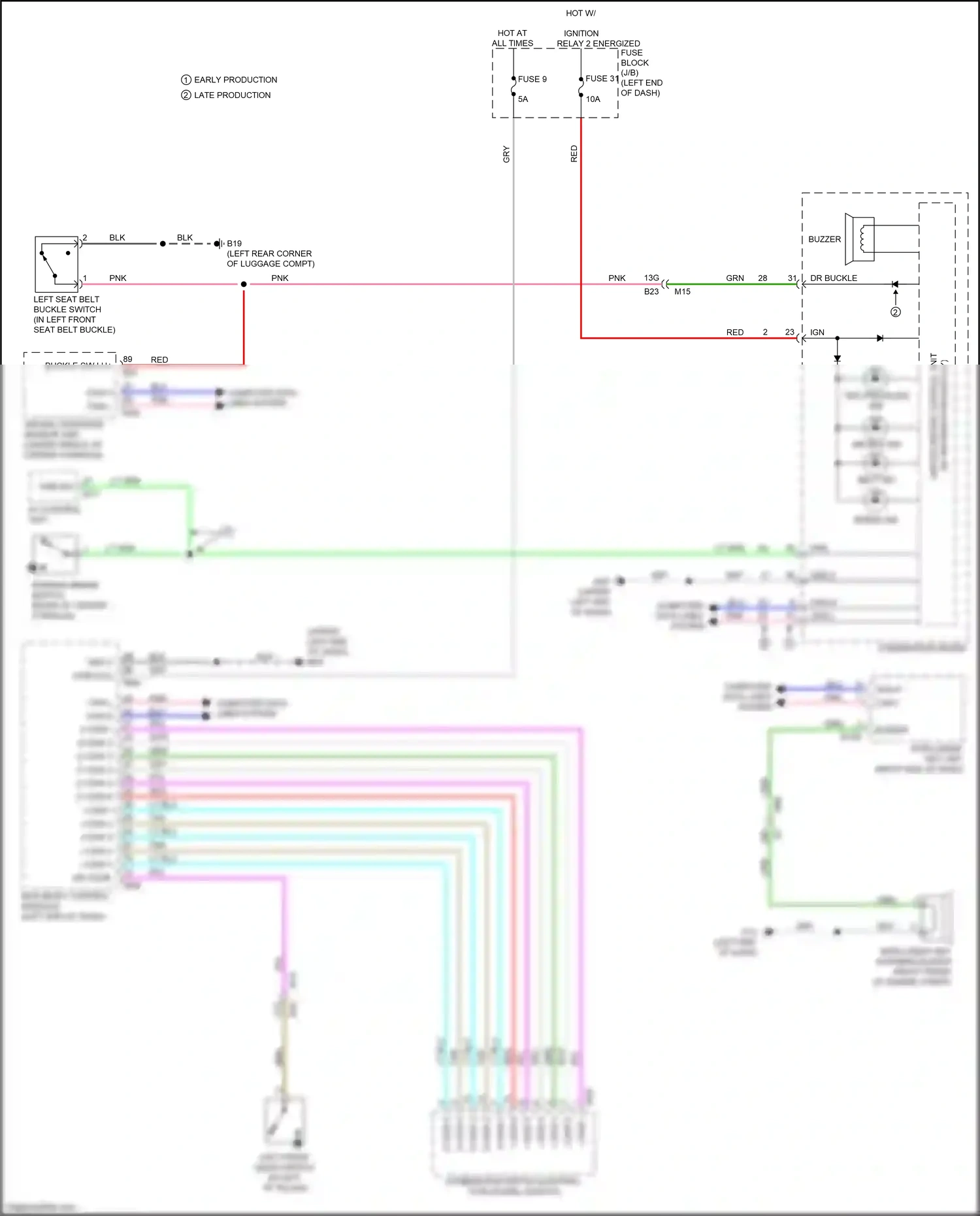 Wiring diagram blu for Nissan Kicks I (2016-2020) (60 of 78)