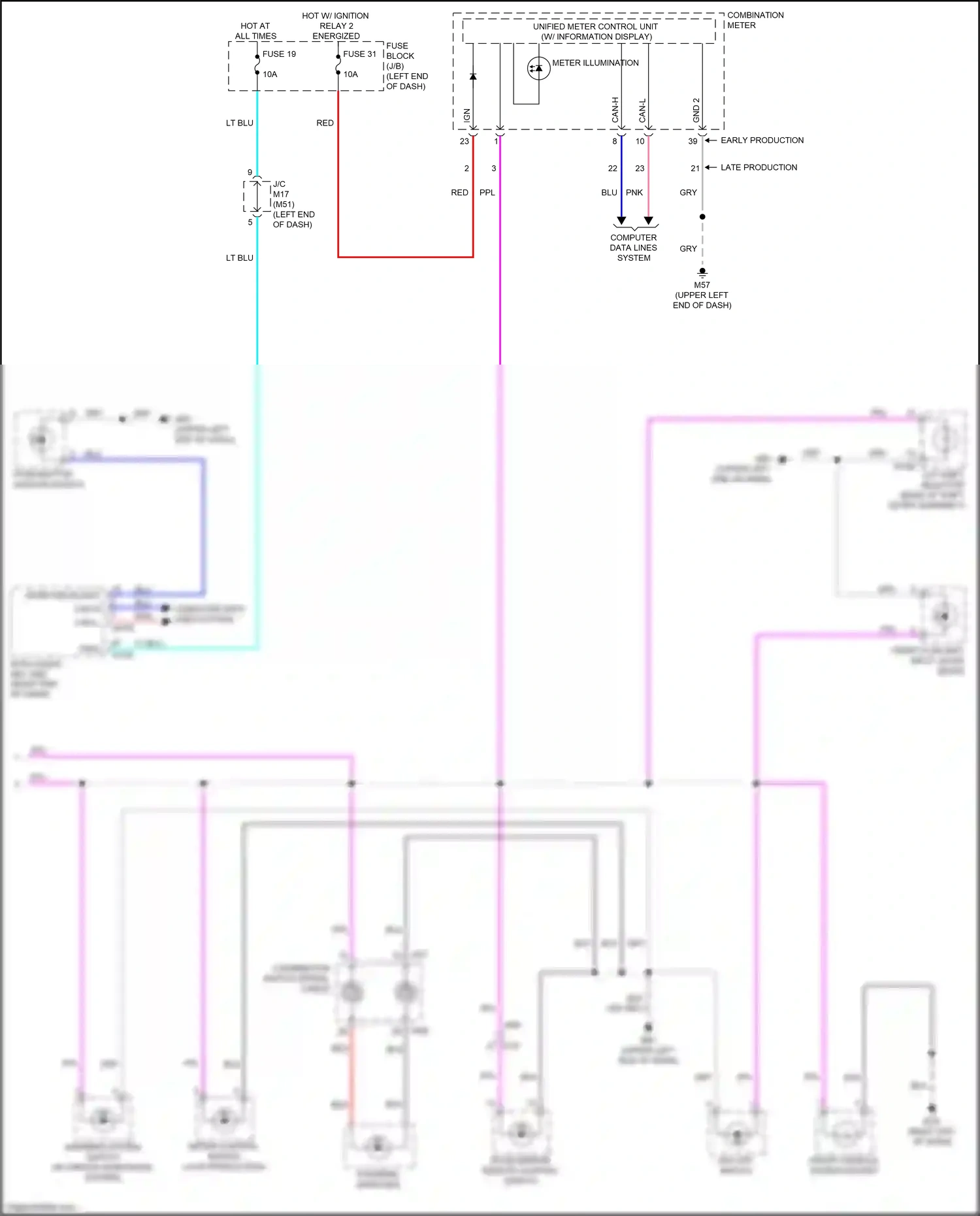 Wiring diagram blu for Nissan Kicks I (2016-2020) (8 of 78)