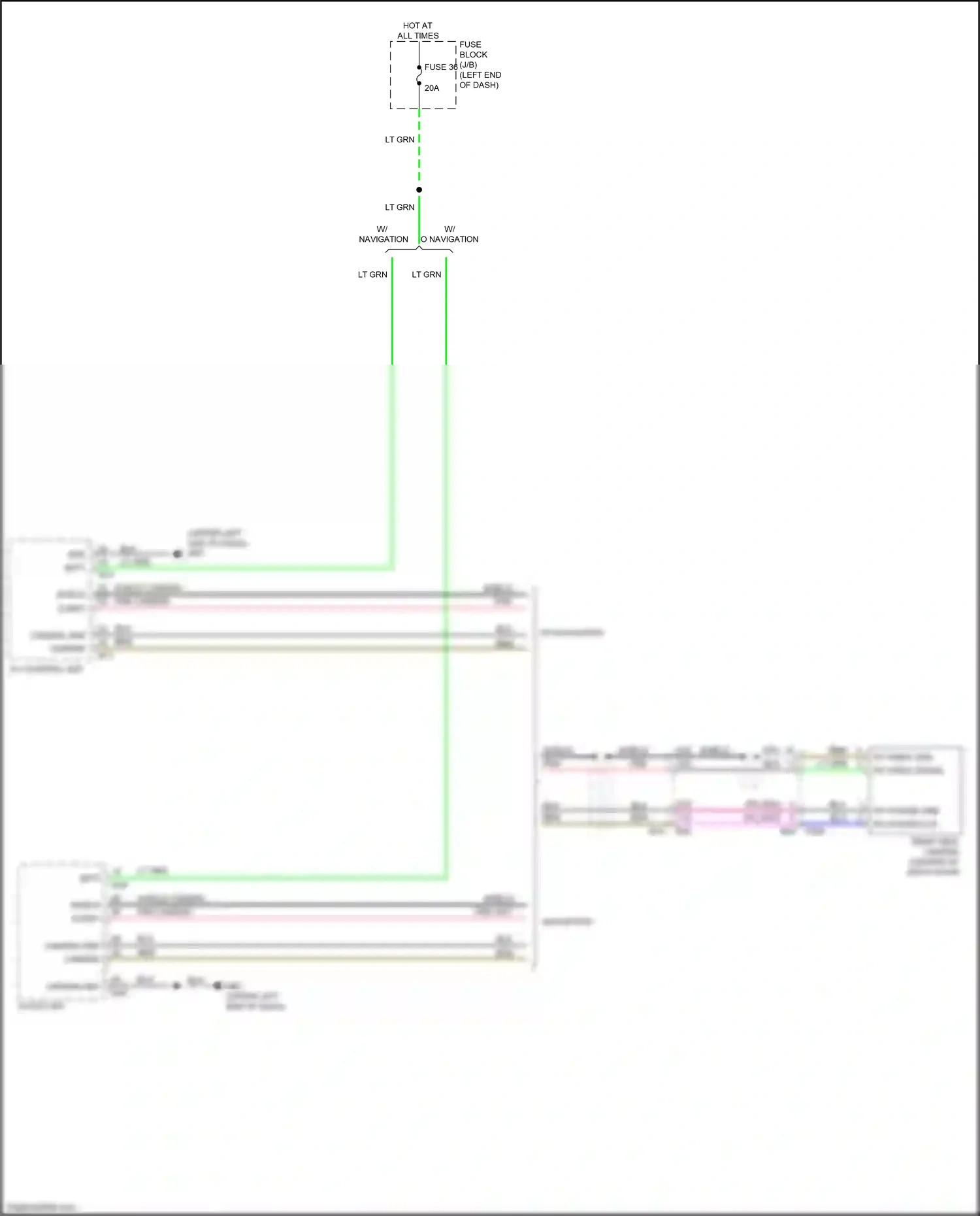 Wiring diagram blu for Nissan Kicks I (2016-2020) (20 of 78)