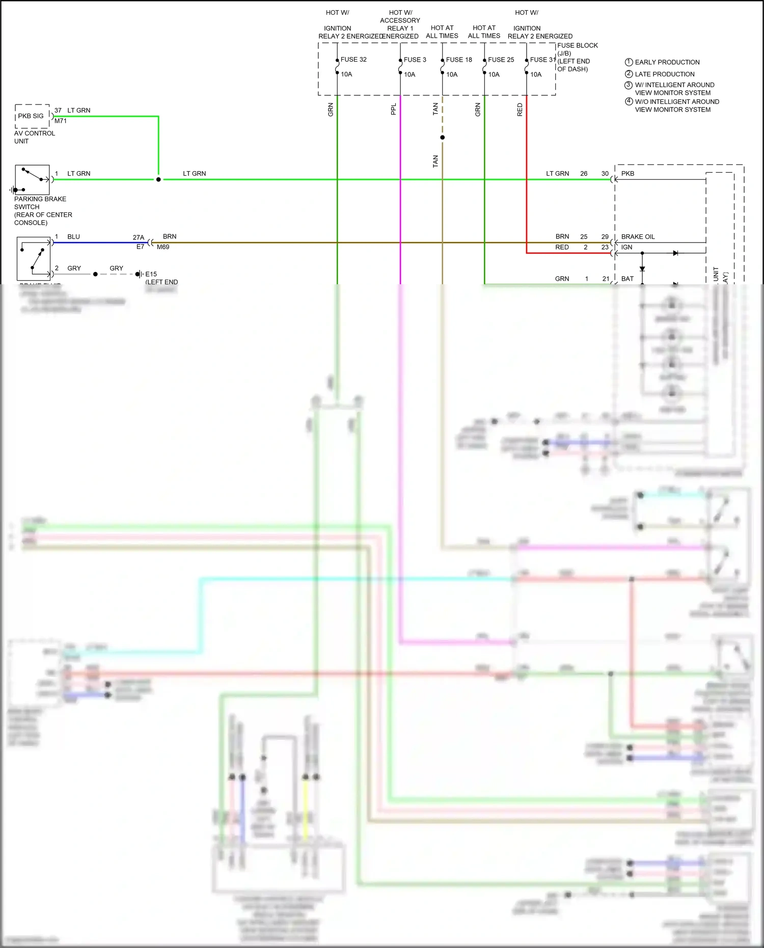 Wiring diagram blu for Nissan Kicks I (2016-2020) (42 of 78)