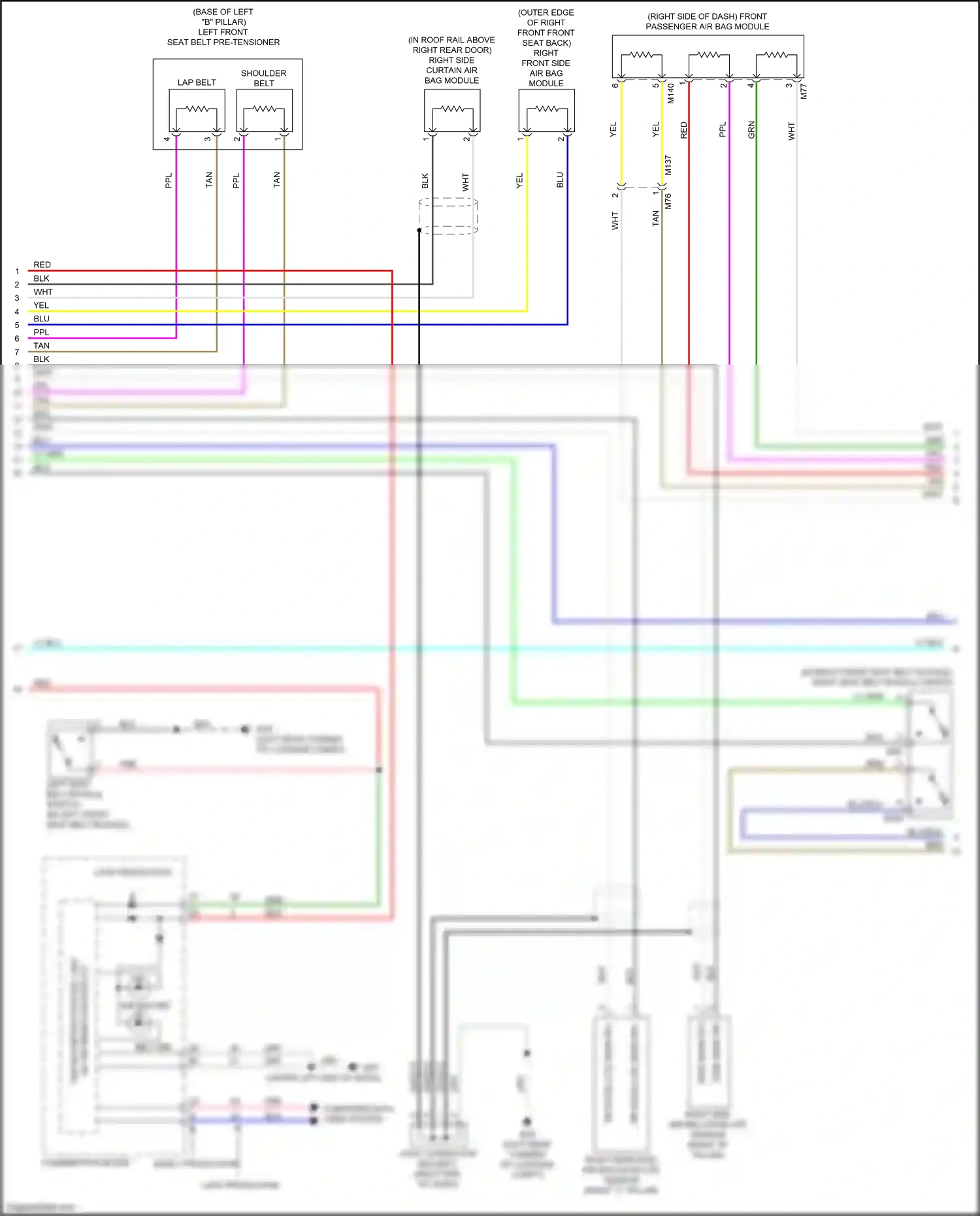 Wiring diagram blu for Nissan Kicks I (2016-2020) (49 of 78)