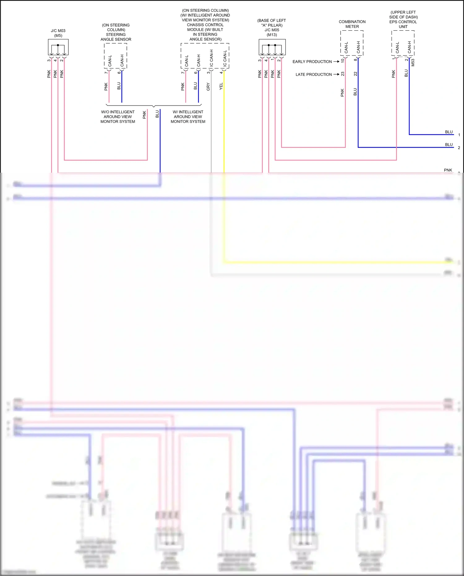 Wiring diagram blu for Nissan Kicks I (2016-2020) (53 of 78)