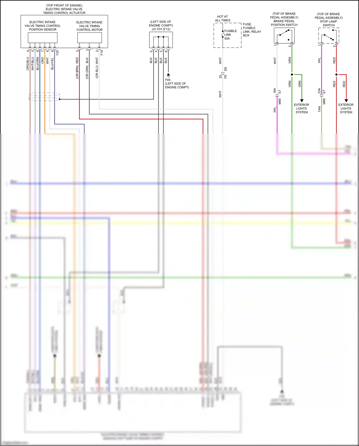 Wiring diagram blu/grn for Nissan Kicks I (2016-2020) (1 of 1)