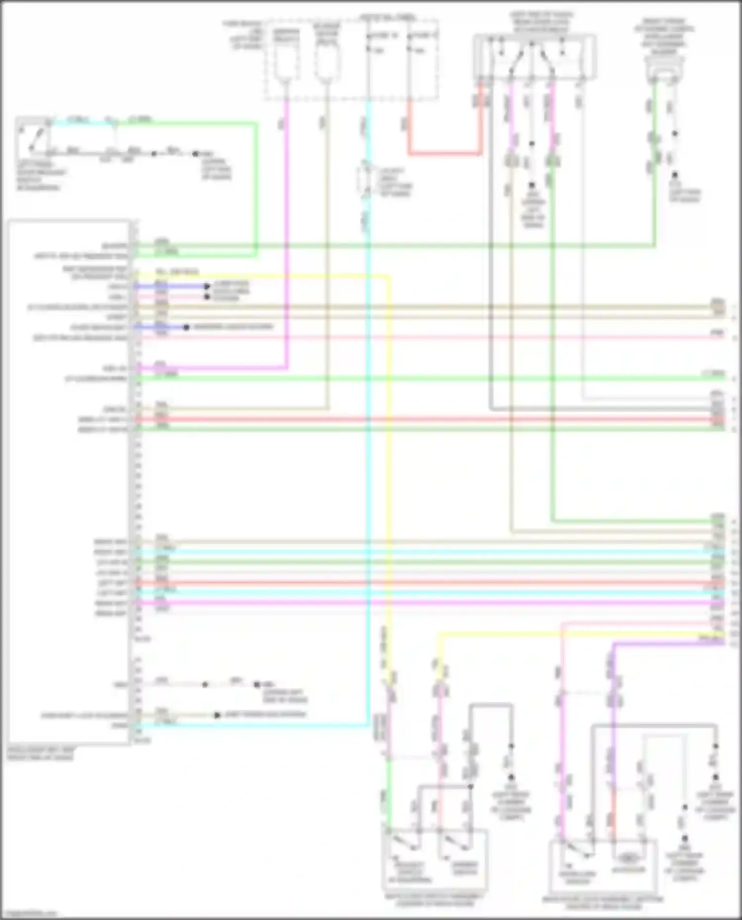 Wiring diagram can-h for Nissan Kicks I (2016-2020) (24 of 46)