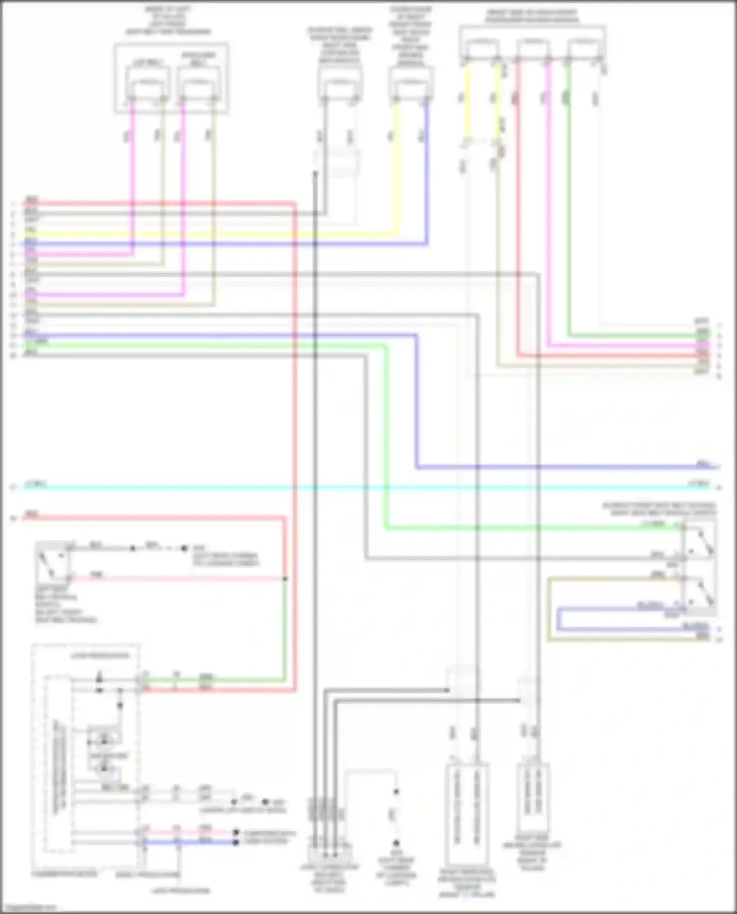 Wiring diagram computer data lines system for Nissan Kicks I (2016-2020) (39 of 58)