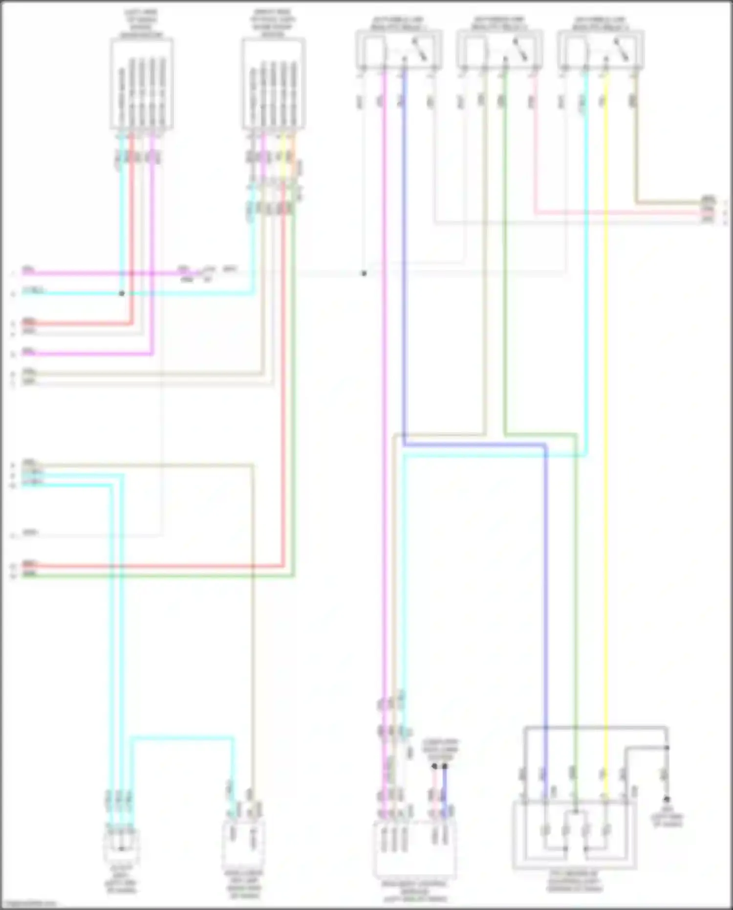 Wiring diagram computer data lines system for Nissan Kicks I (2016-2020) (41 of 58)