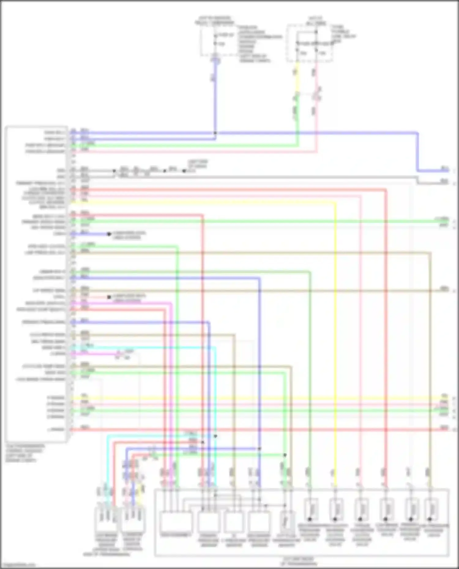 Wiring diagram linear sol 6 for Nissan Kicks I (2016-2020) (1 of 1)