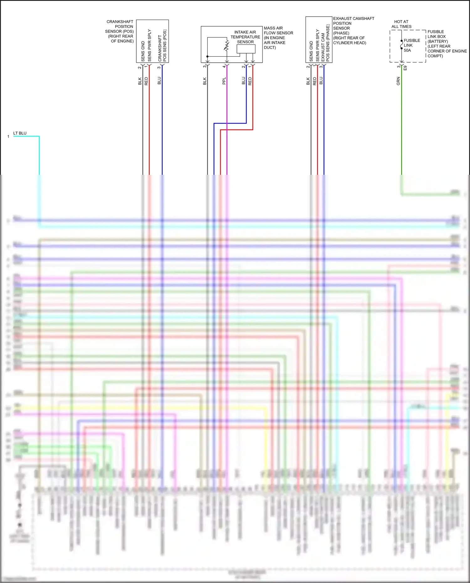 Wiring diagram lt blu for Nissan Kicks I (2016-2020) (62 of 63)