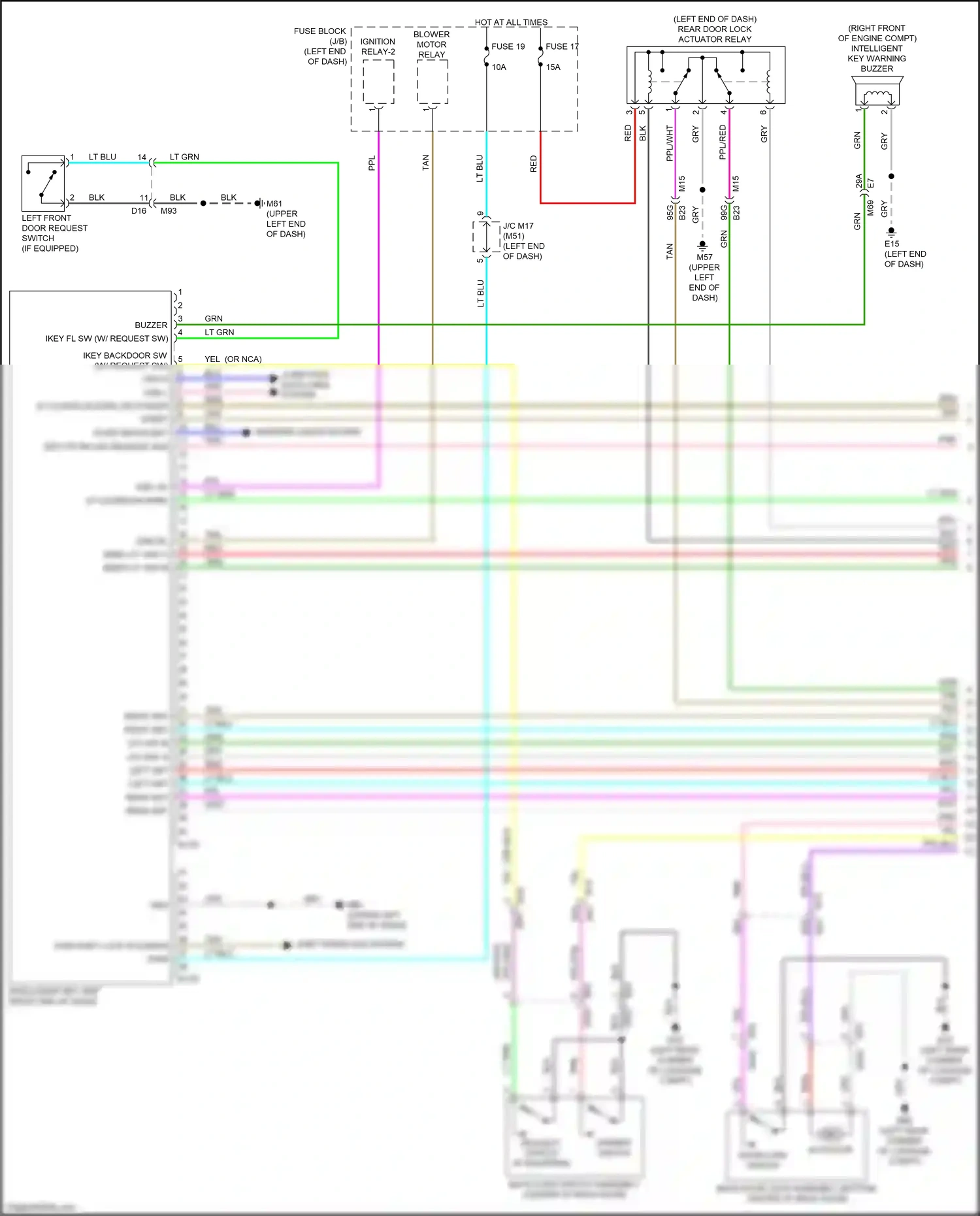Wiring diagram lt blu for Nissan Kicks I (2016-2020) (32 of 63)