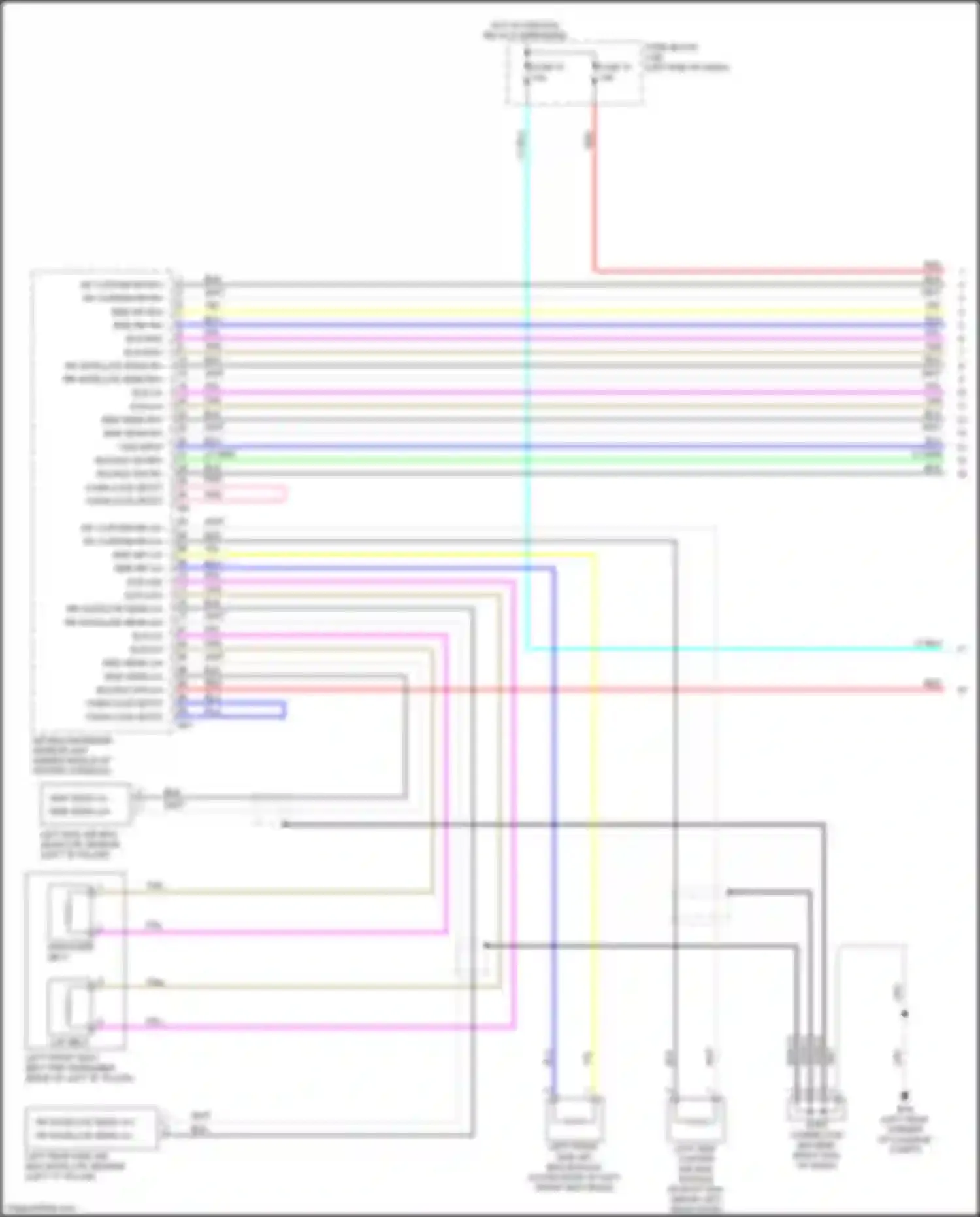 Wiring diagram ods input for Nissan Kicks I (2016-2020) (1 of 1)