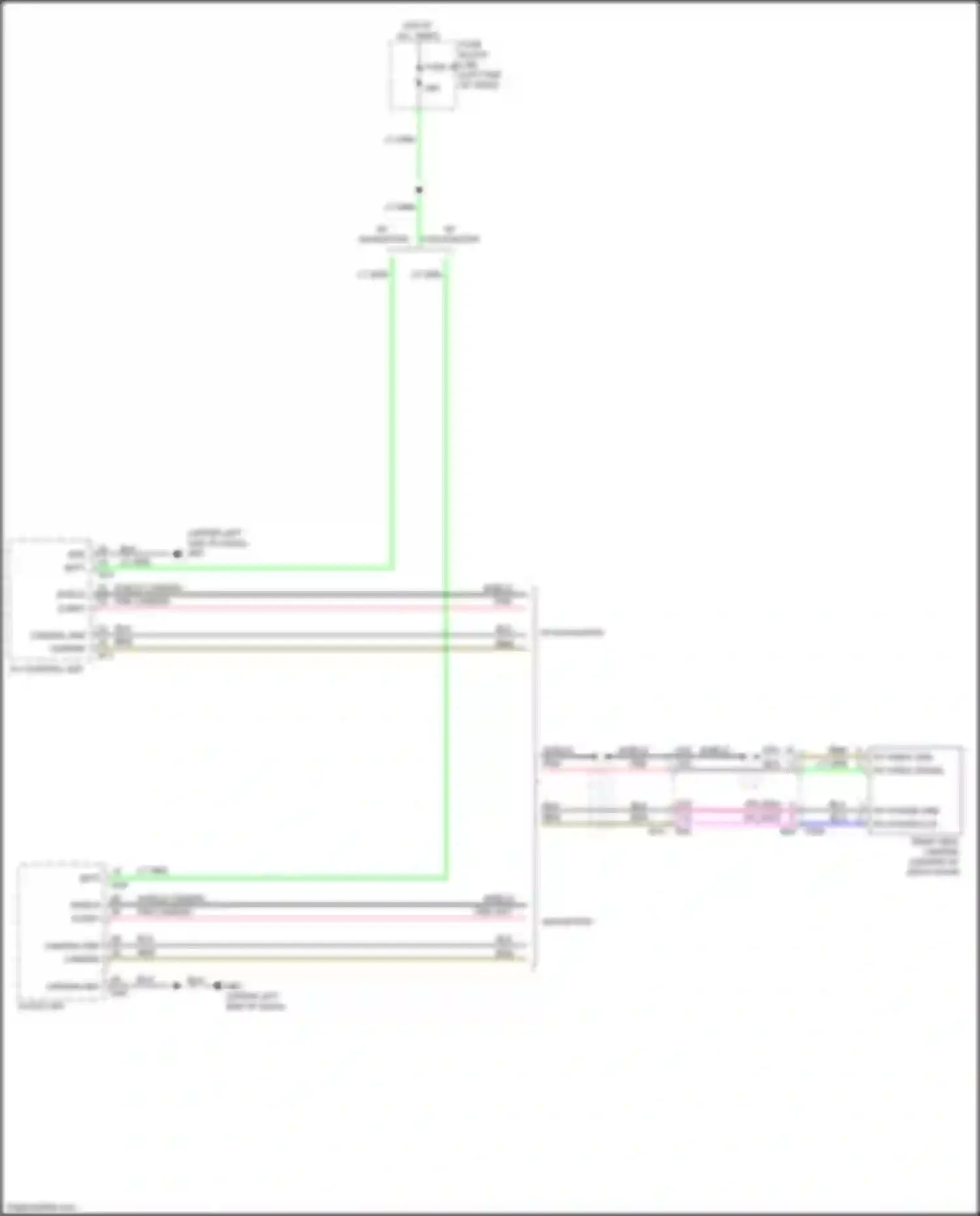 Wiring diagram shield camera shield pnk camera comp+ for Nissan Kicks I (2016-2020) (1 of 1)