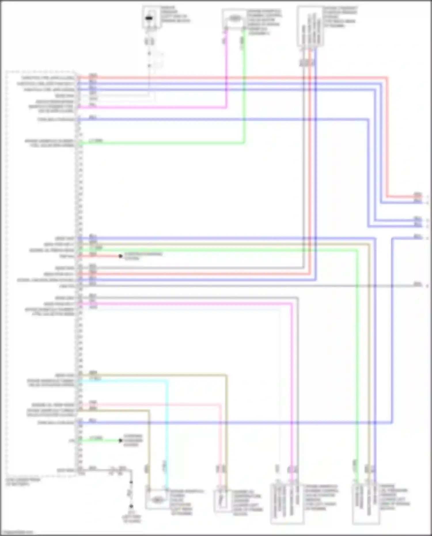 Wiring diagram throttle ctrl mtr open for Nissan Kicks I (2016-2020) (1 of 1)