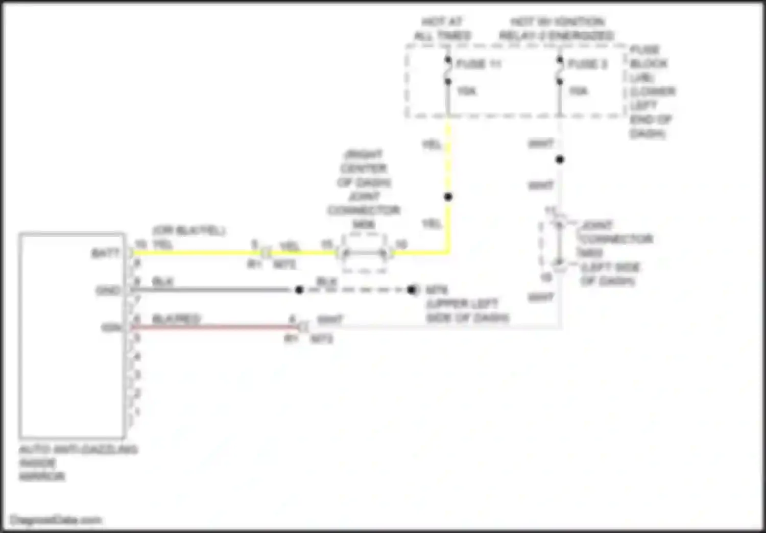Wiring diagram blk for Nissan Leaf II (2017-2024) (11 of 93)