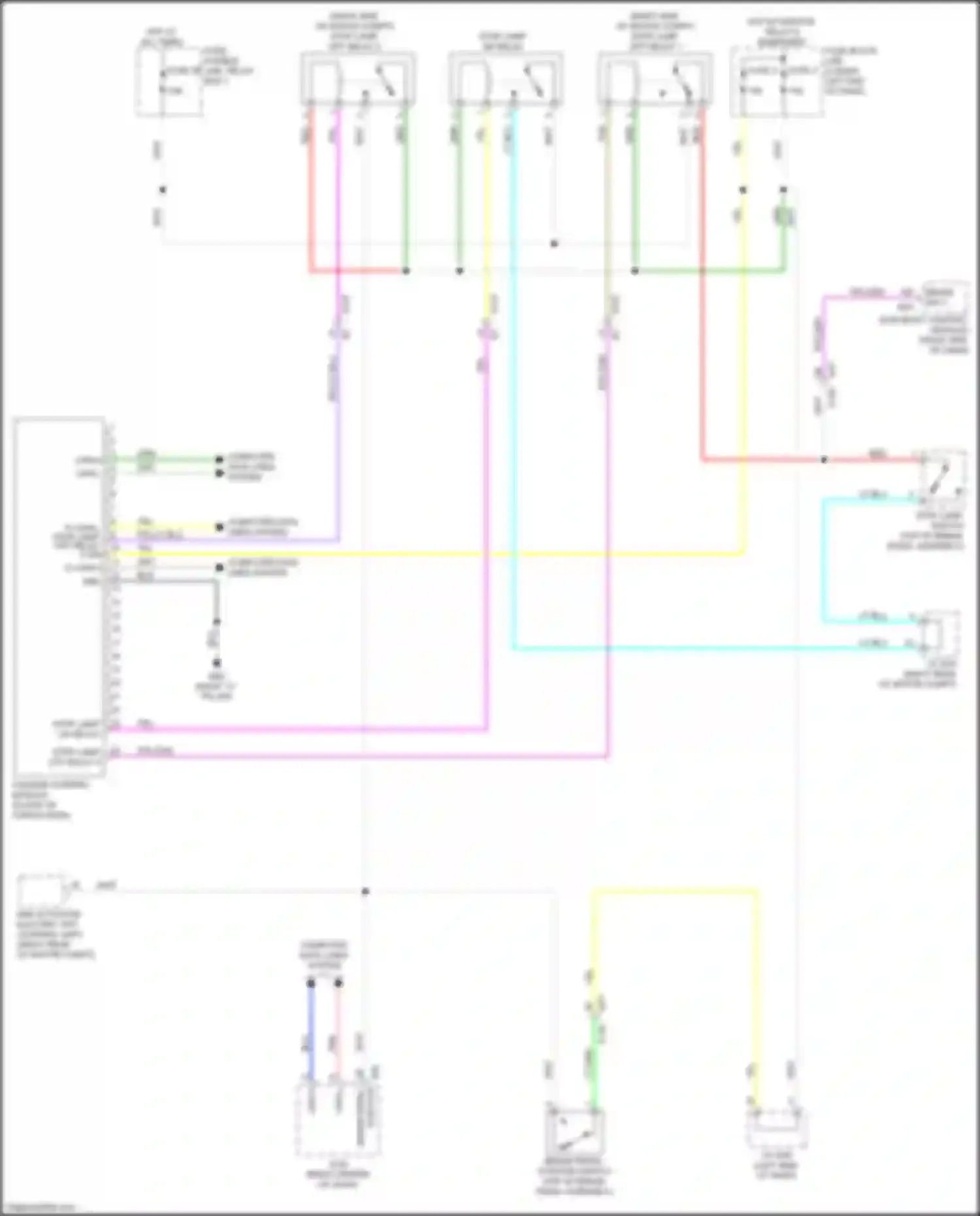 Wiring diagram computer data lines system for Nissan Leaf II (2017-2024) (36 of 55)