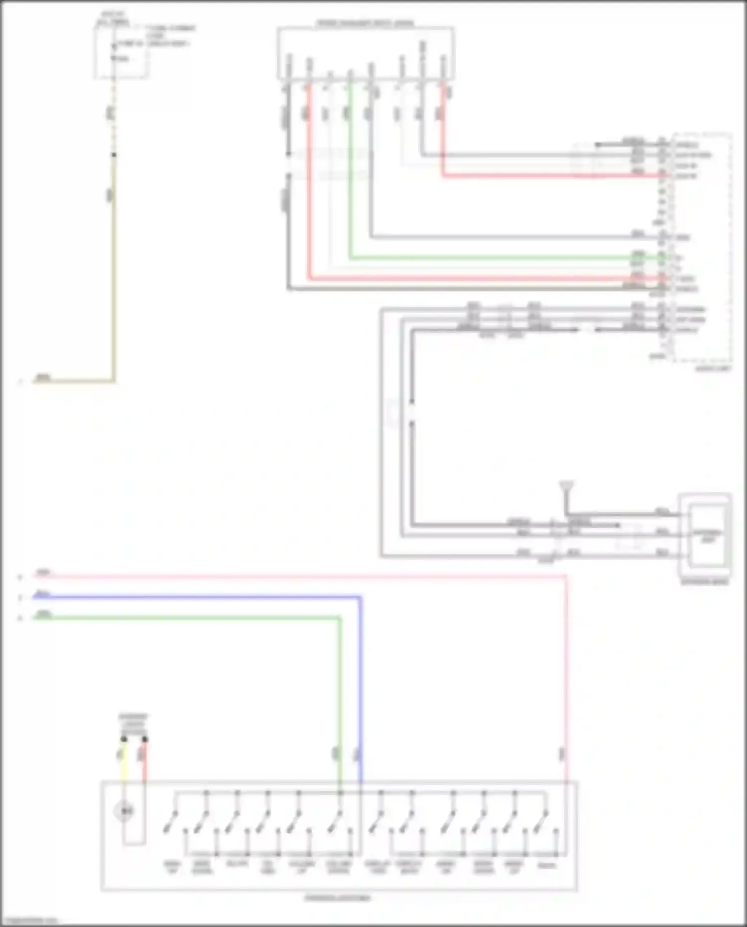 Wiring diagram fuse 34 for Nissan Leaf II (2017-2024) (6 of 9)